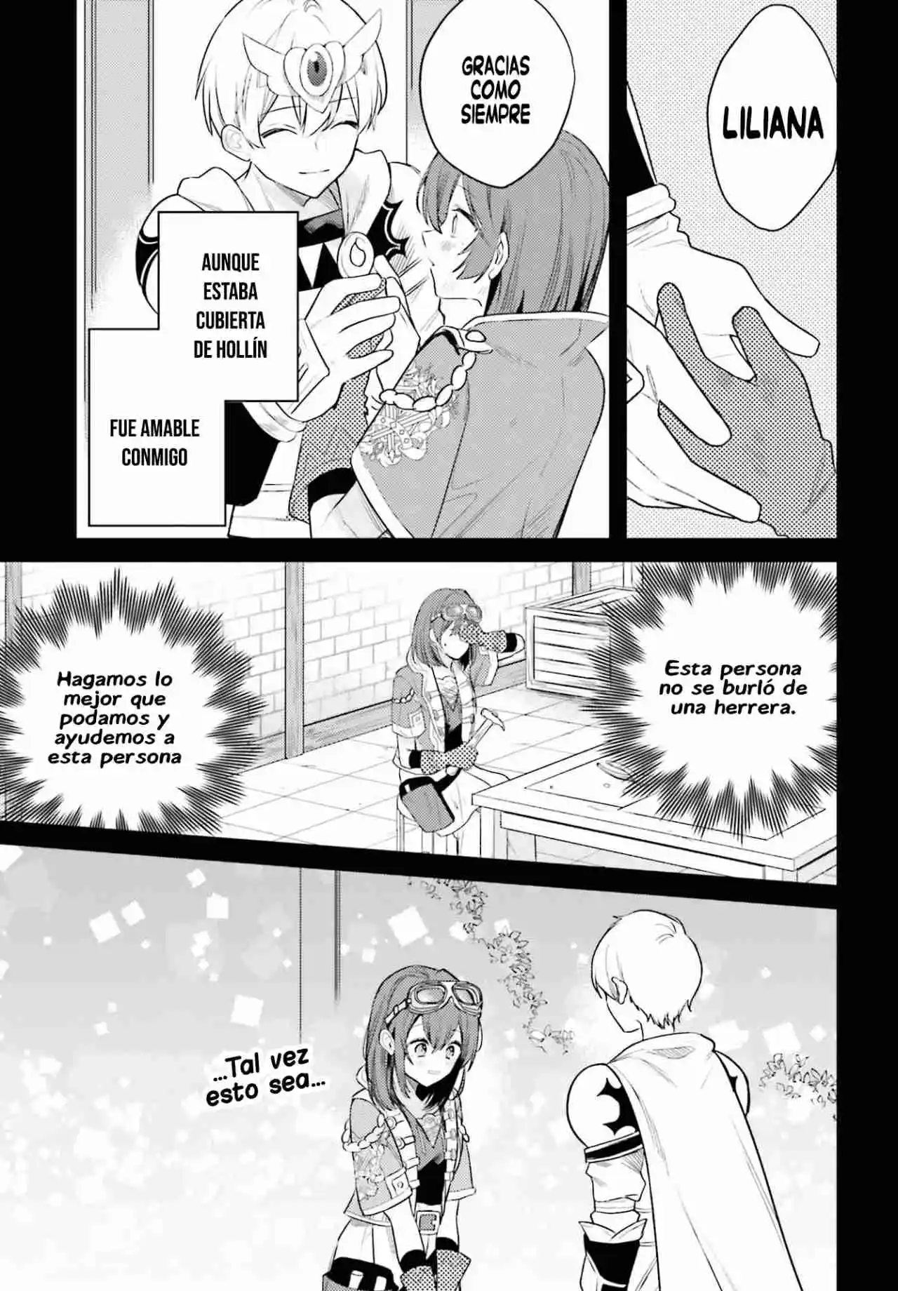 Onna Kajishi Wa Ohitoyoshi Guild Ni Hirowaremashita ~Shintenchi De Ganbaru Kajishi Seikatsu~ capítulo 1 página 15