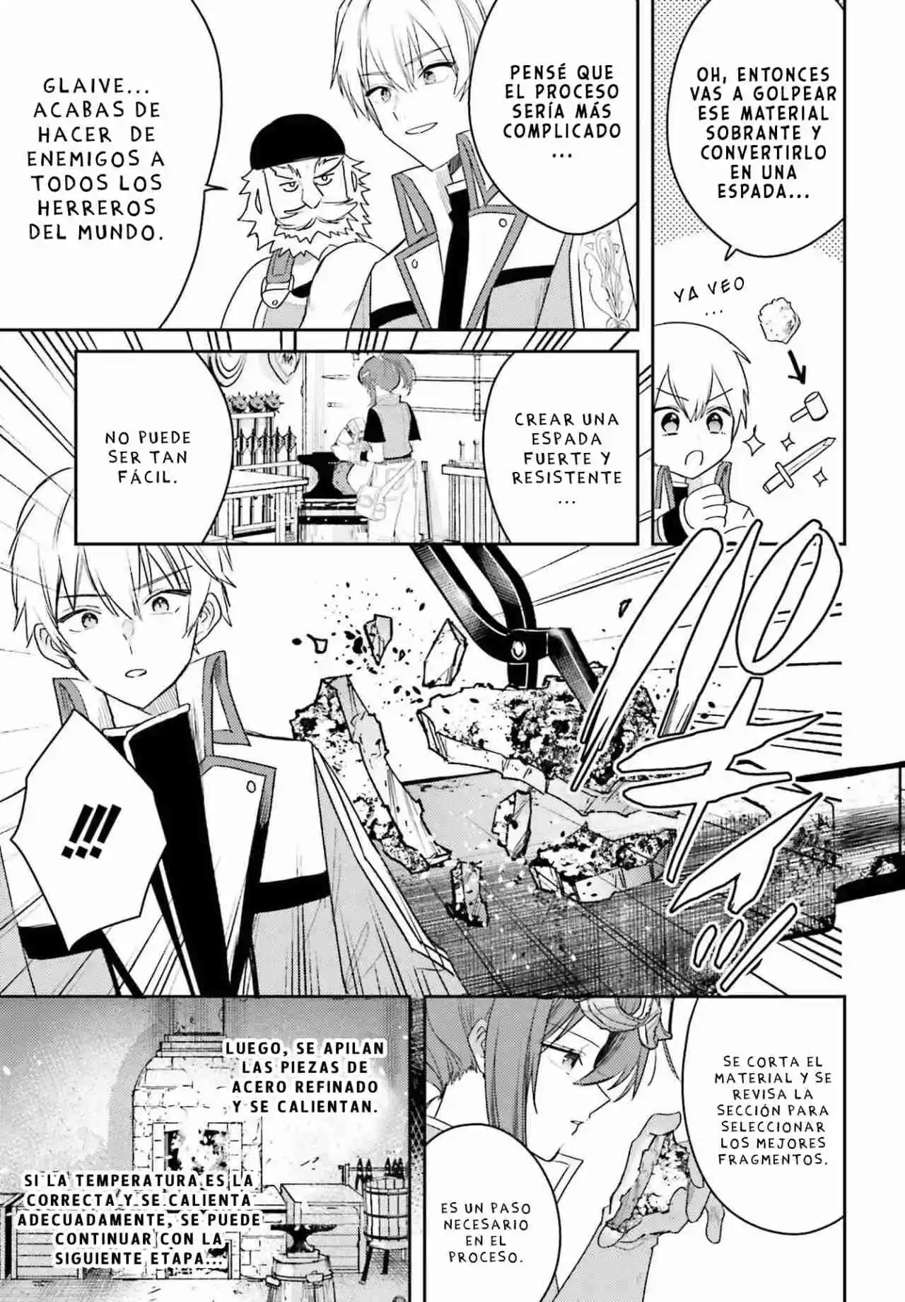 Onna Kajishi Wa Ohitoyoshi Guild Ni Hirowaremashita ~Shintenchi De Ganbaru Kajishi Seikatsu~ capítulo 3 página 22