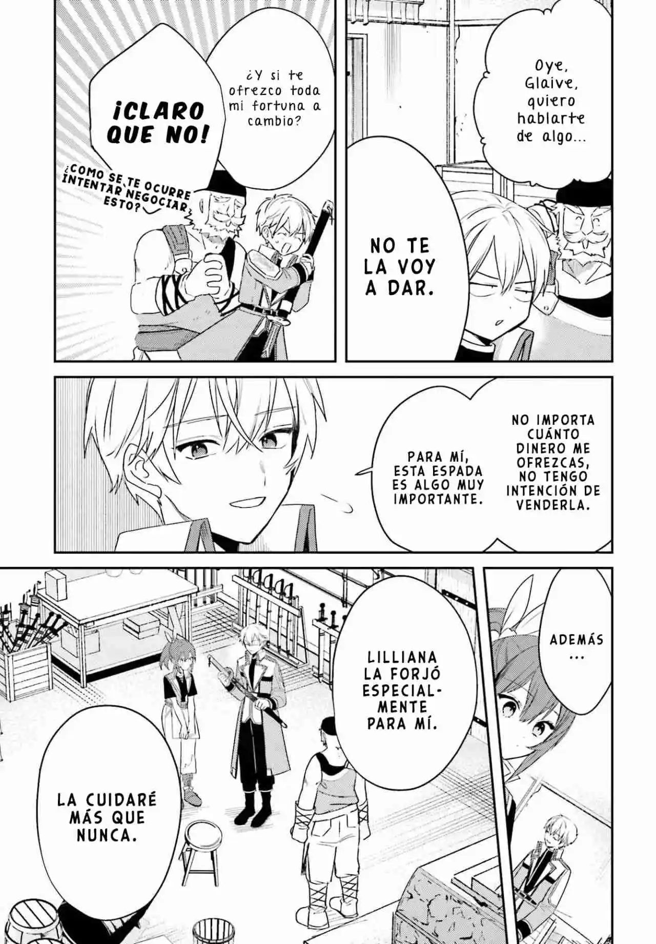 Onna Kajishi Wa Ohitoyoshi Guild Ni Hirowaremashita ~Shintenchi De Ganbaru Kajishi Seikatsu~ capítulo 3 página 30