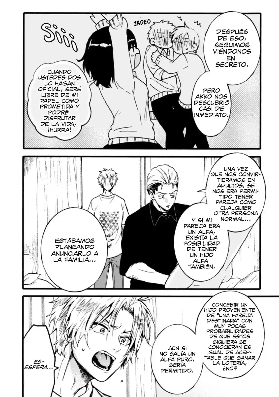 Ookami Alfa-san Y Ookami Omega-kun - Capítulo 14 - Página 8 - LectorTMOo
