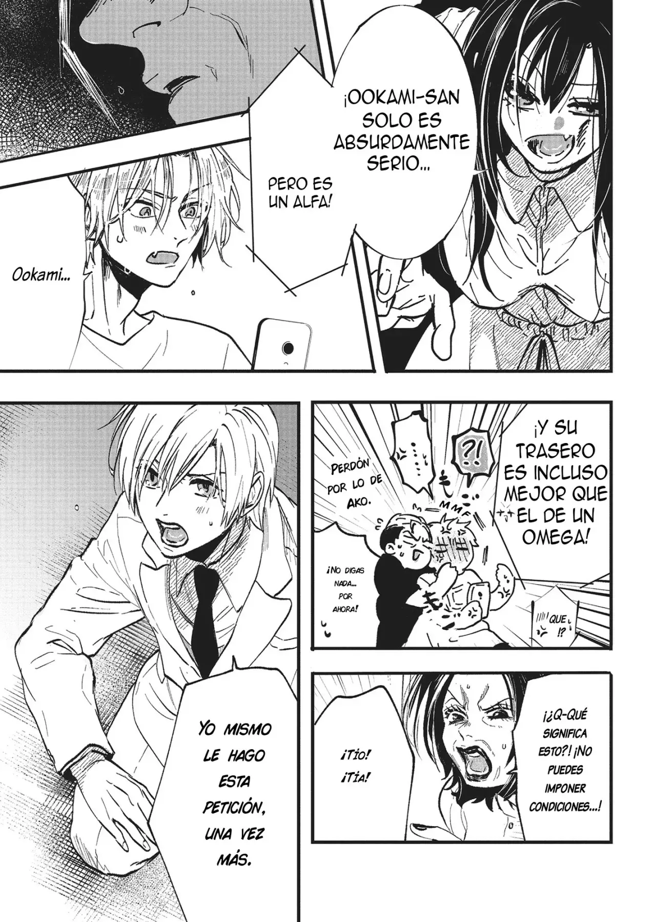 Ookami Alfa-san Y Ookami Omega-kun - Capítulo 18 - Página 17 - LectorTMOo