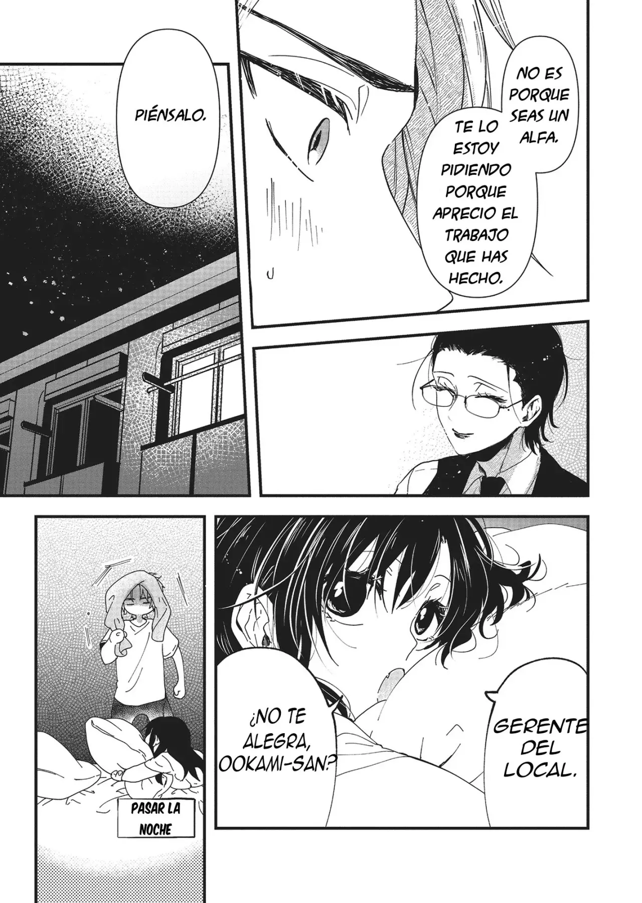 Ookami Alfa-san Y Ookami Omega-kun - Capítulo 24 - Página 8 - LectorTMOo