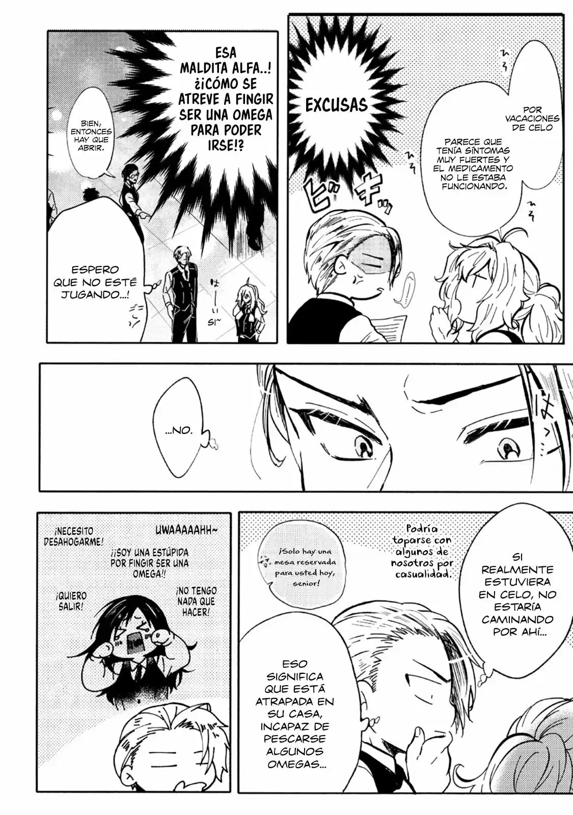 Ookami Alfa-san Y Ookami Omega-kun - Capítulo 3 - Página 8 - LectorTMOo