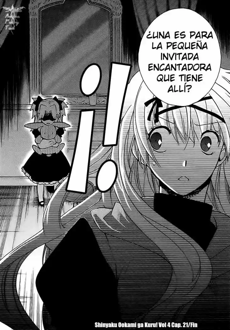 Ookami Ga Kuru! - Capítulo 21 - Página 22 - LectorTMOo