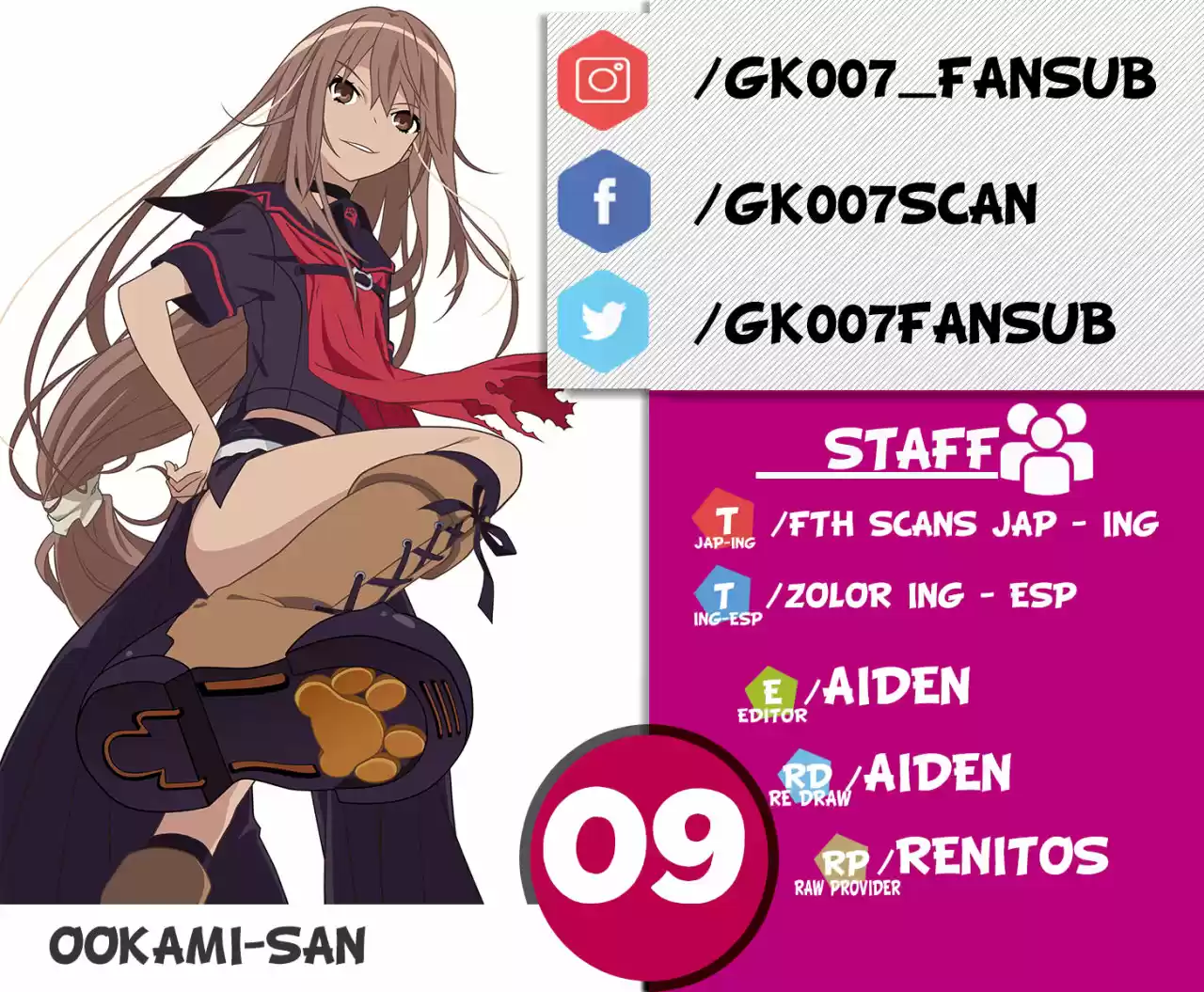 Ookami-san To Shichinin No Nakamatachi - Capítulo 9 - Página 1 - LectorTMOo