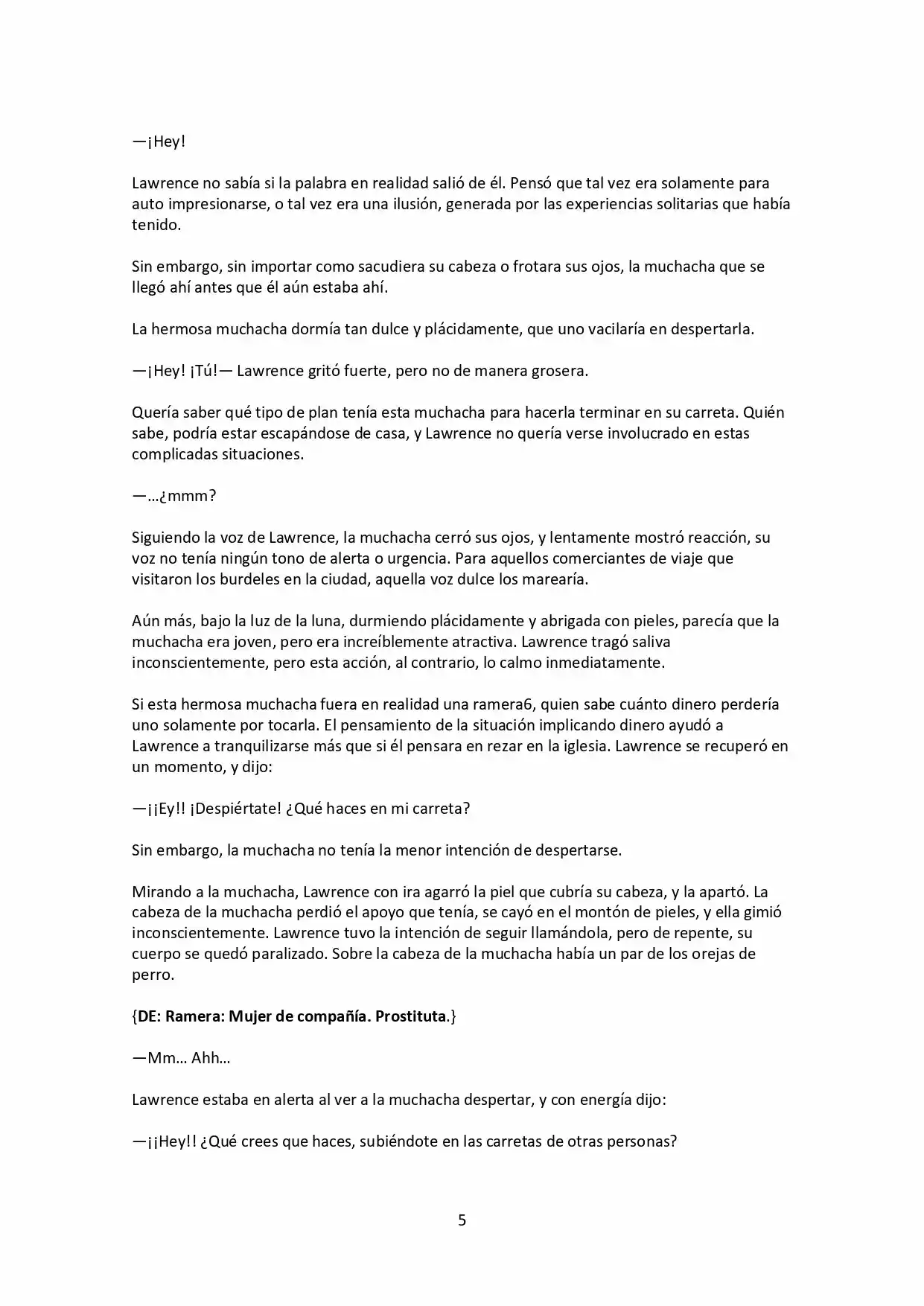 Ookami To Koushinryou (Novela) - Capítulo 1.30 - Página 6 - LectorTMOo
