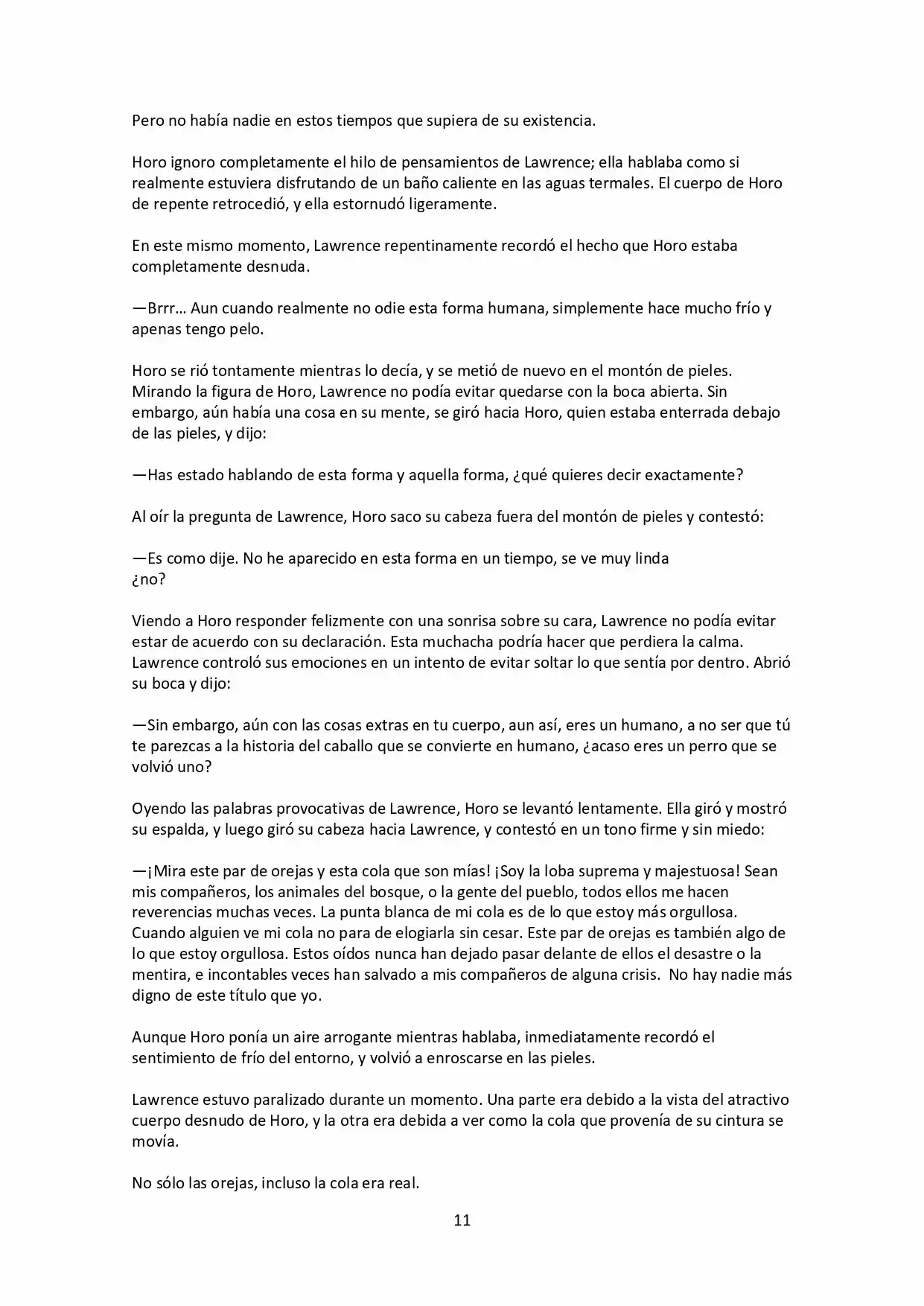 Ookami To Koushinryou (Novela) - Capítulo 1.30 - Página 10 - LectorTMOo