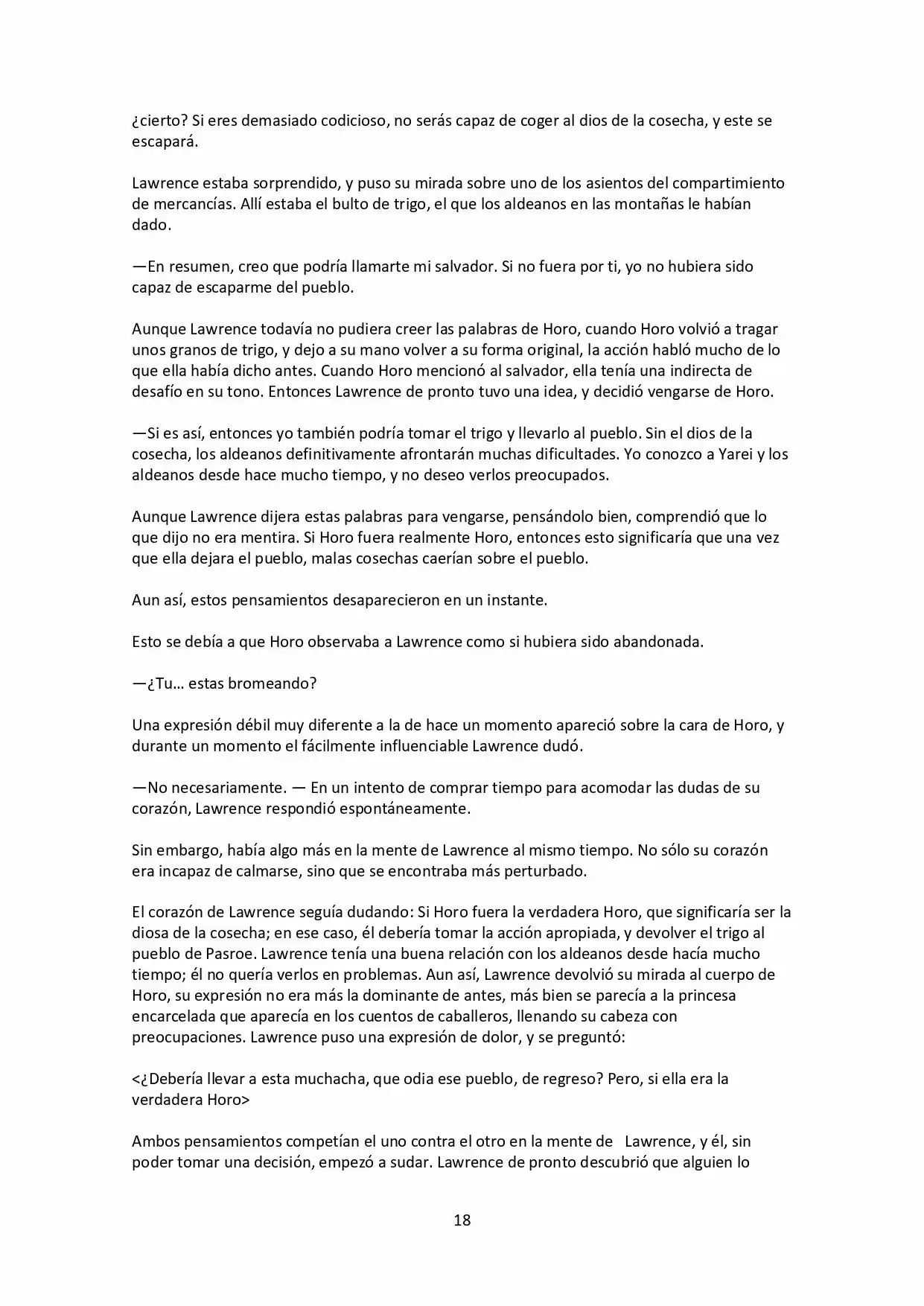 Ookami To Koushinryou (Novela) - Capítulo 1.30 - Página 17 - LectorTMOo