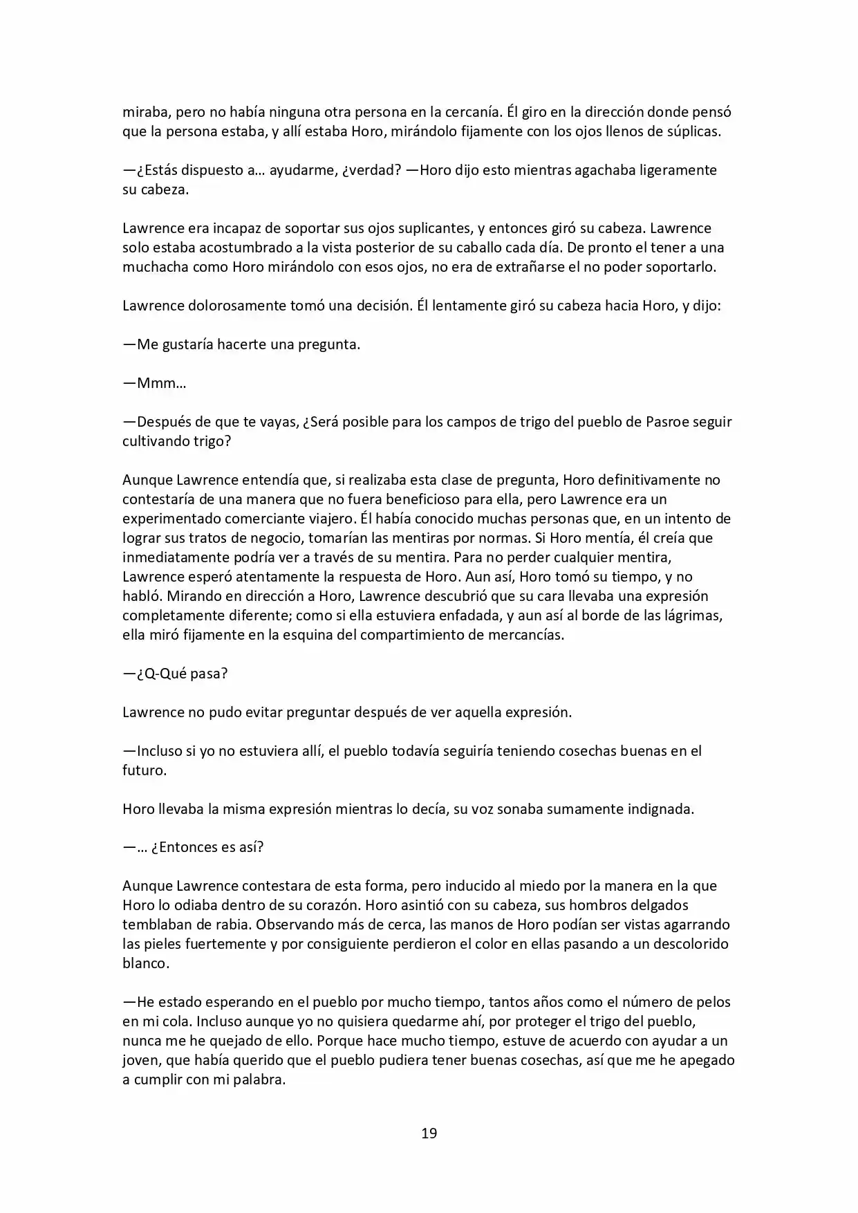Ookami To Koushinryou (Novela) - Capítulo 1.30 - Página 18 - LectorTMOo
