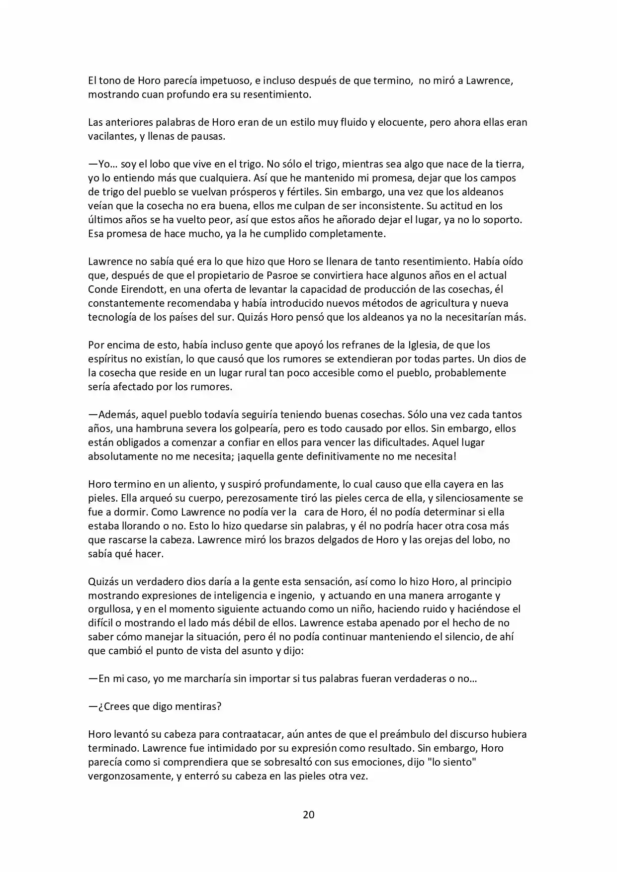 Ookami To Koushinryou (Novela) - Capítulo 1.30 - Página 19 - LectorTMOo