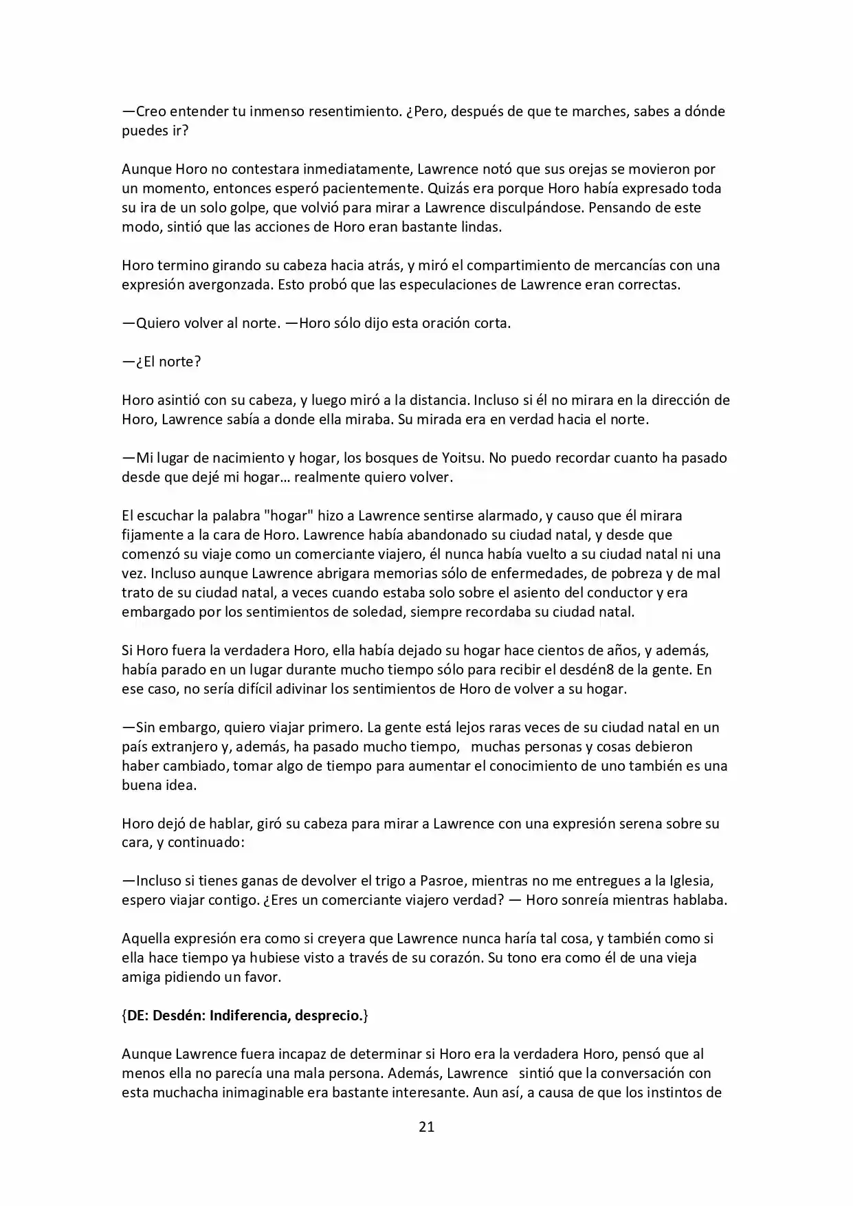 Ookami To Koushinryou (Novela) - Capítulo 1.30 - Página 20 - LectorTMOo