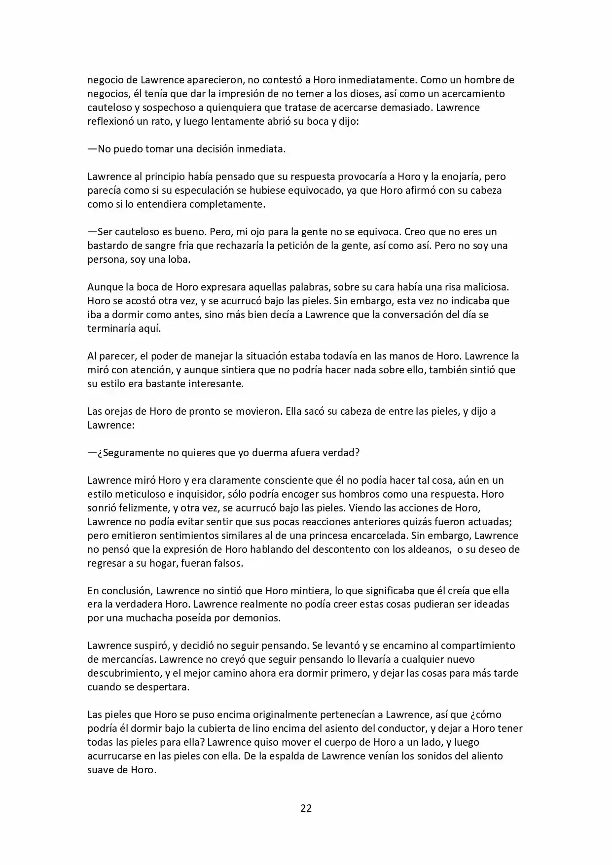 Ookami To Koushinryou (Novela) - Capítulo 1.30 - Página 21 - LectorTMOo