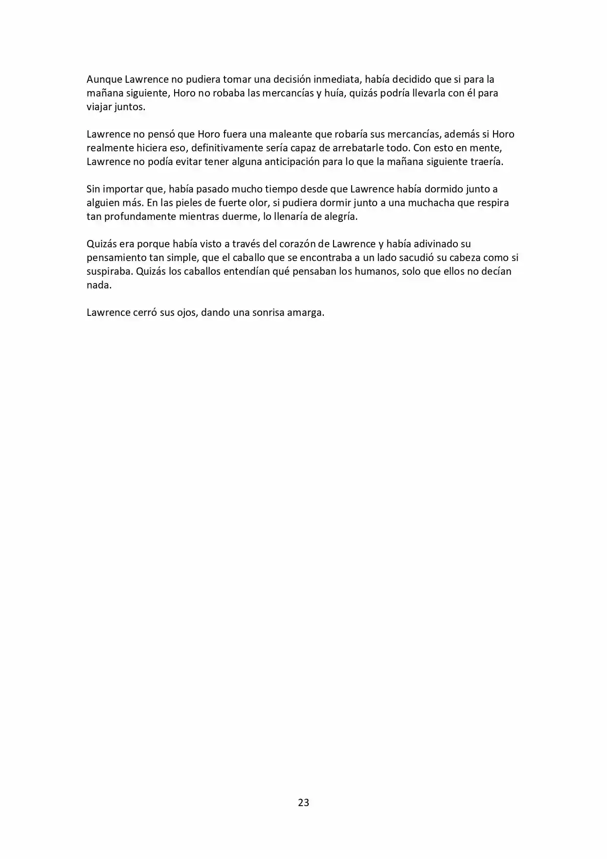 Ookami To Koushinryou (Novela) - Capítulo 1.30 - Página 22 - LectorTMOo