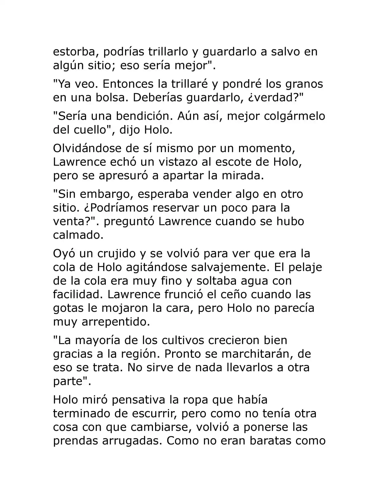 Ookami To Koushinryou (Novela) - Capítulo 2 - Página 5 - LectorTMOo