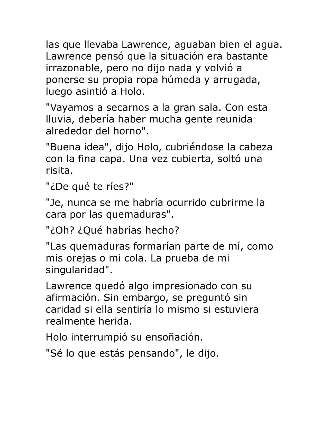 Ookami To Koushinryou (Novela) - Capítulo 2 - Página 6 - LectorTMOo