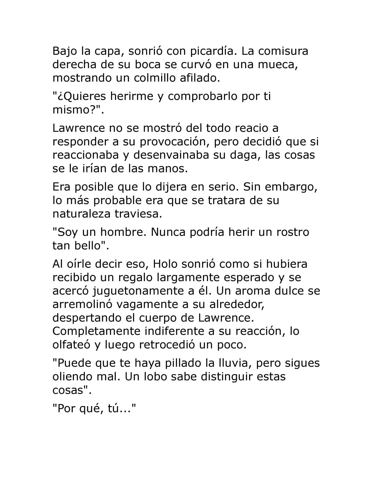 Ookami To Koushinryou (Novela) - Capítulo 2 - Página 7 - LectorTMOo