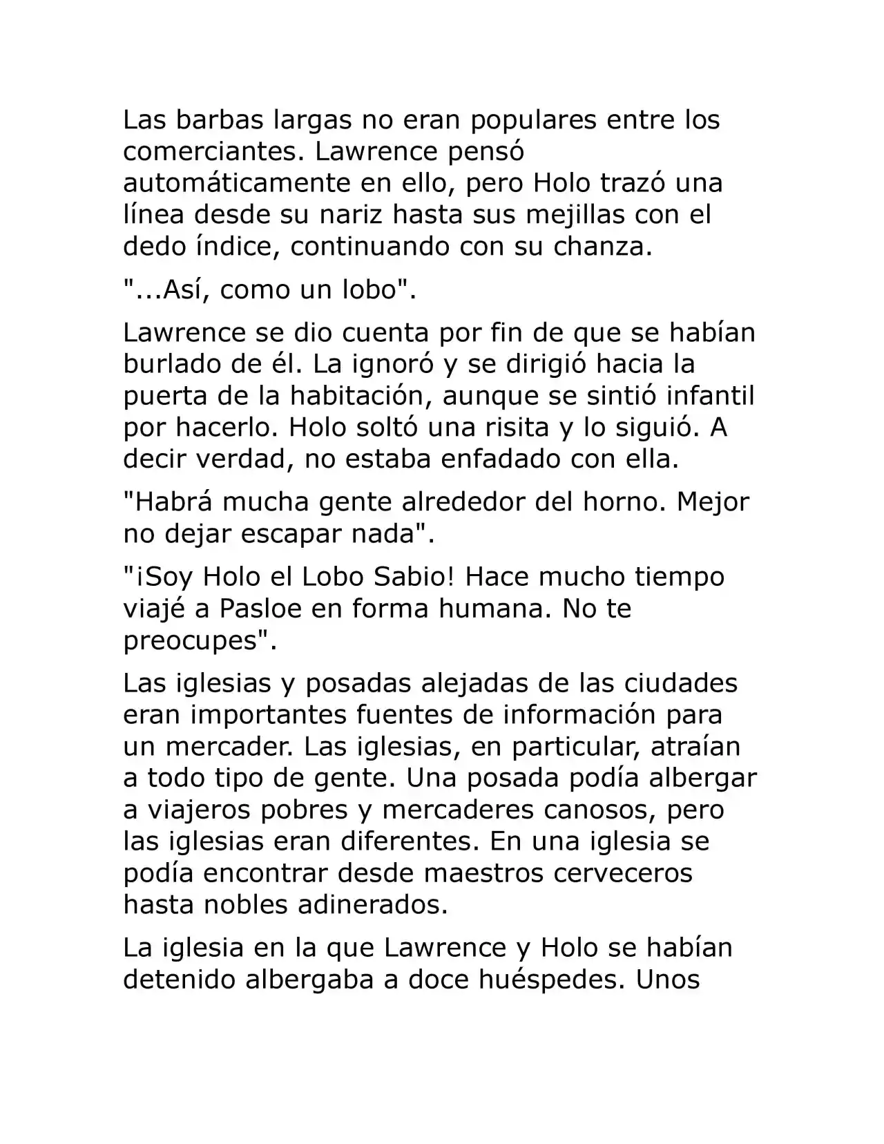 Ookami To Koushinryou (Novela) - Capítulo 2 - Página 9 - LectorTMOo