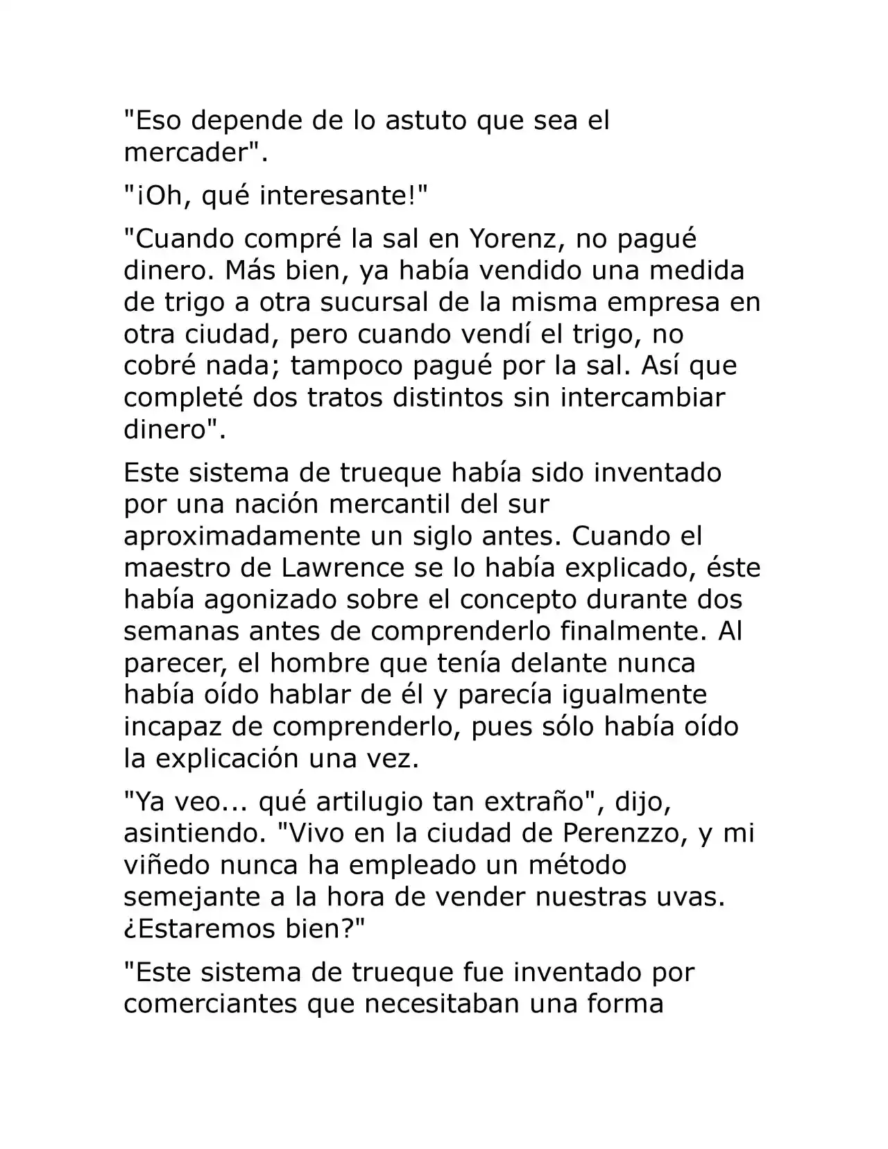 Ookami To Koushinryou (Novela) - Capítulo 2 - Página 11 - LectorTMOo