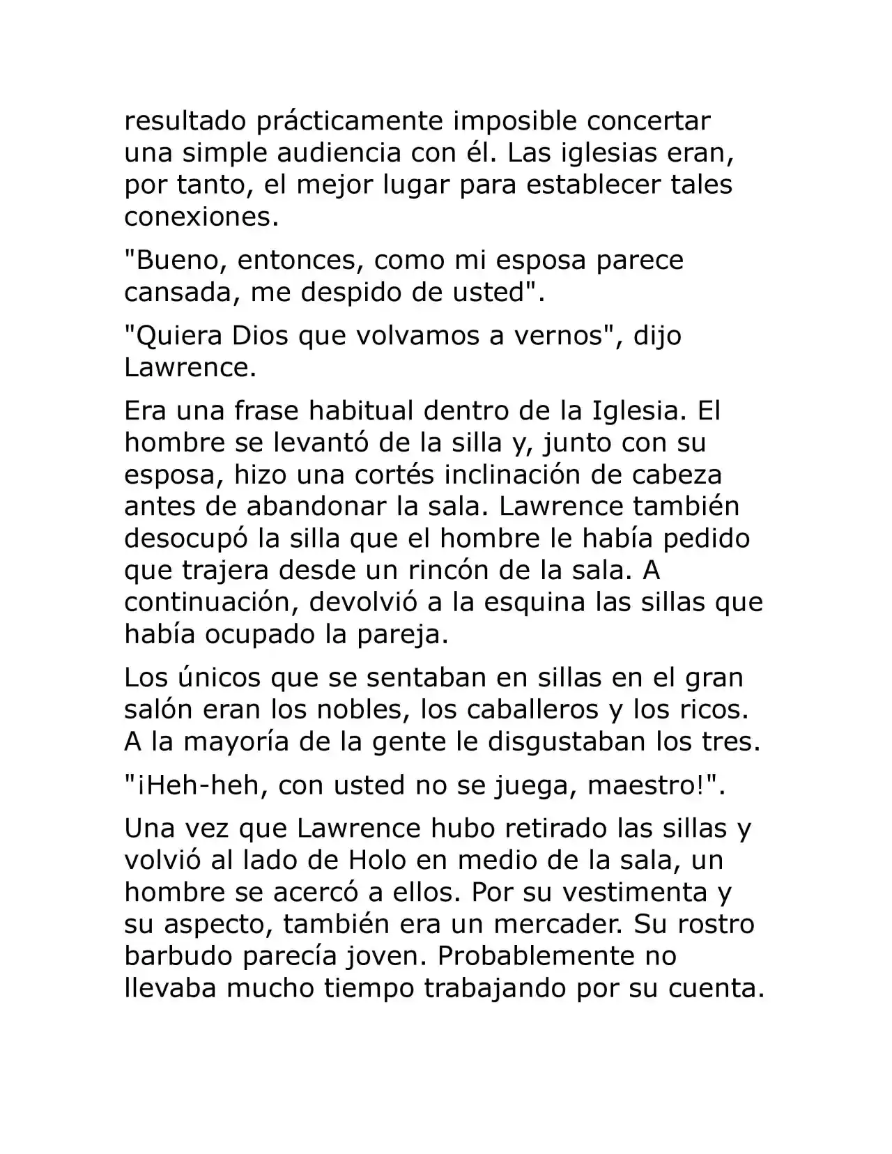 Ookami To Koushinryou (Novela) - Capítulo 2 - Página 13 - LectorTMOo