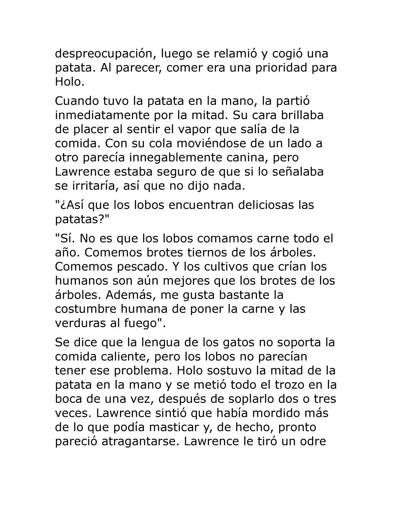 Ookami To Koushinryou (Novela) - Capítulo 2 - Página 17 - LectorTMOo