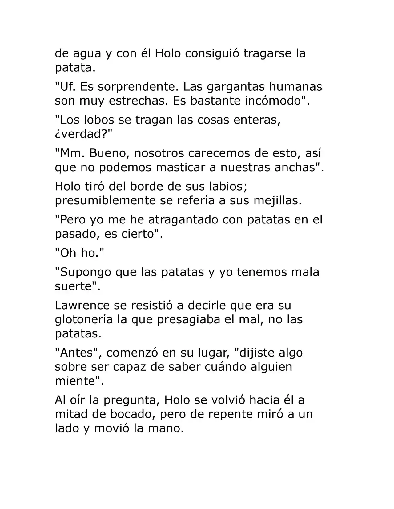 Ookami To Koushinryou (Novela) - Capítulo 2 - Página 18 - LectorTMOo
