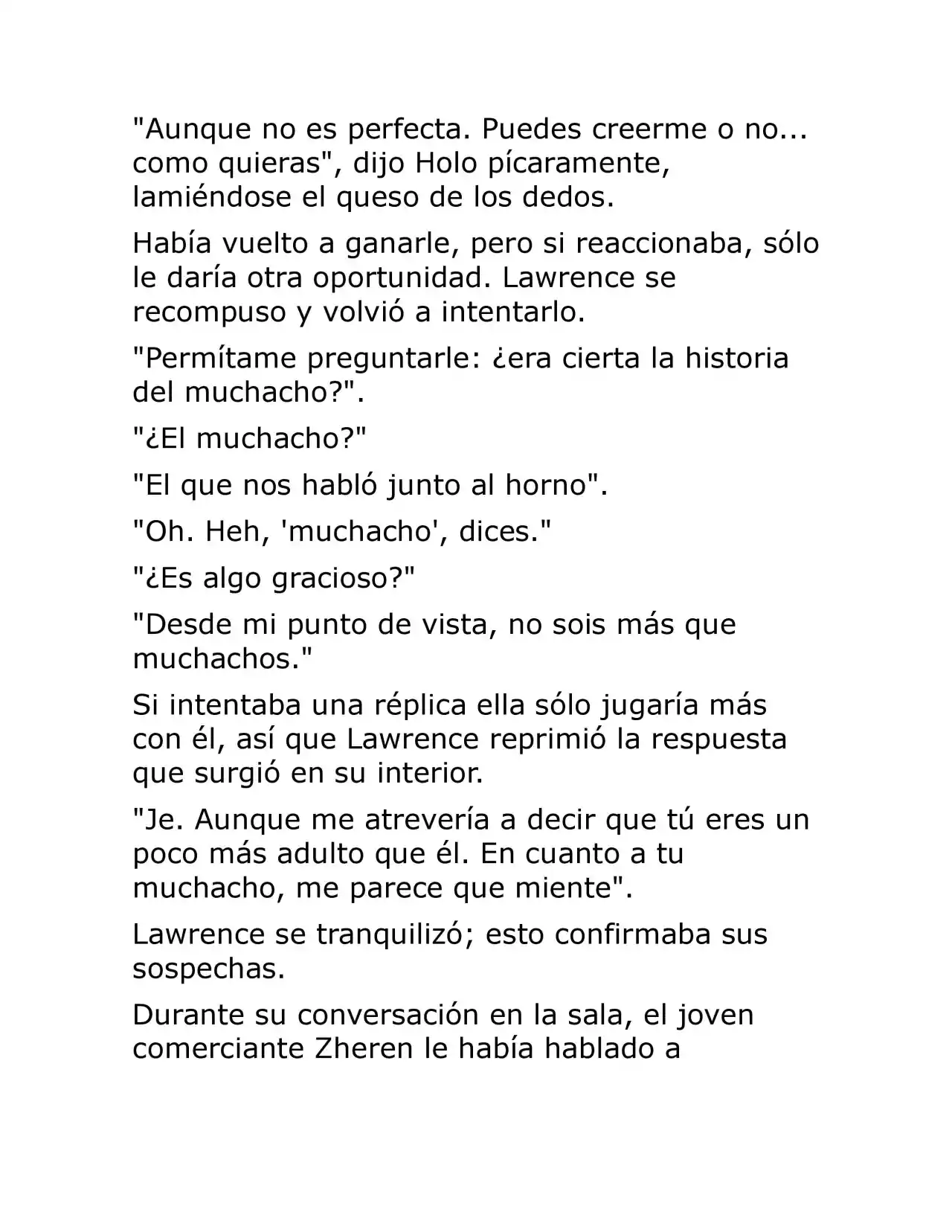 Ookami To Koushinryou (Novela) - Capítulo 2 - Página 20 - LectorTMOo