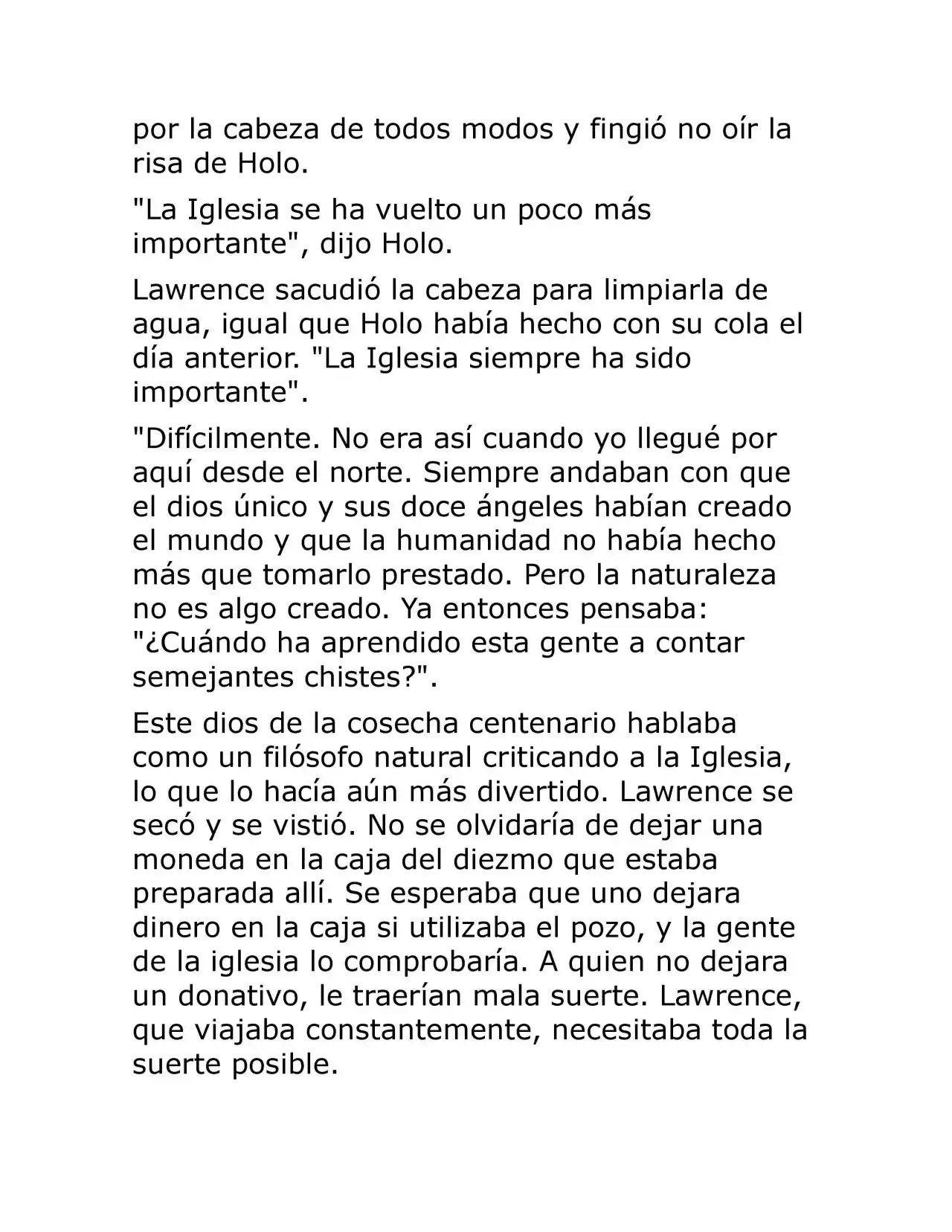 Ookami To Koushinryou (Novela) - Capítulo 2 - Página 25 - LectorTMOo