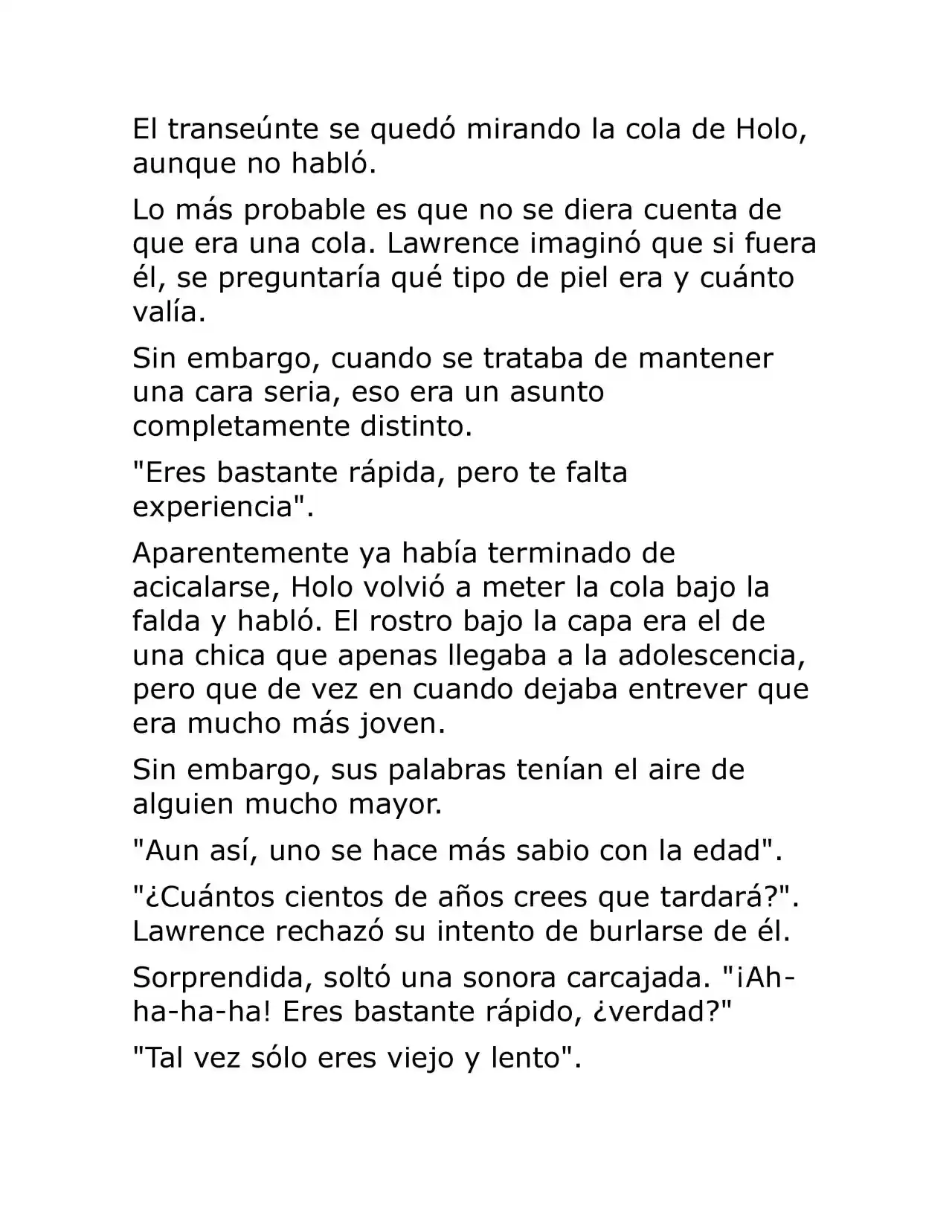 Ookami To Koushinryou (Novela) - Capítulo 2 - Página 31 - LectorTMOo