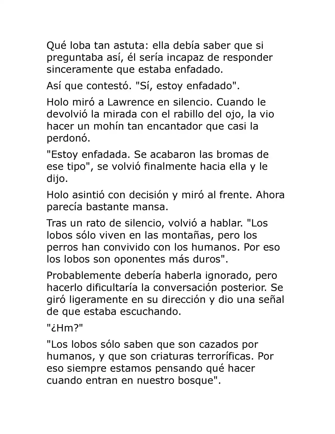 Ookami To Koushinryou (Novela) - Capítulo 2 - Página 34 - LectorTMOo
