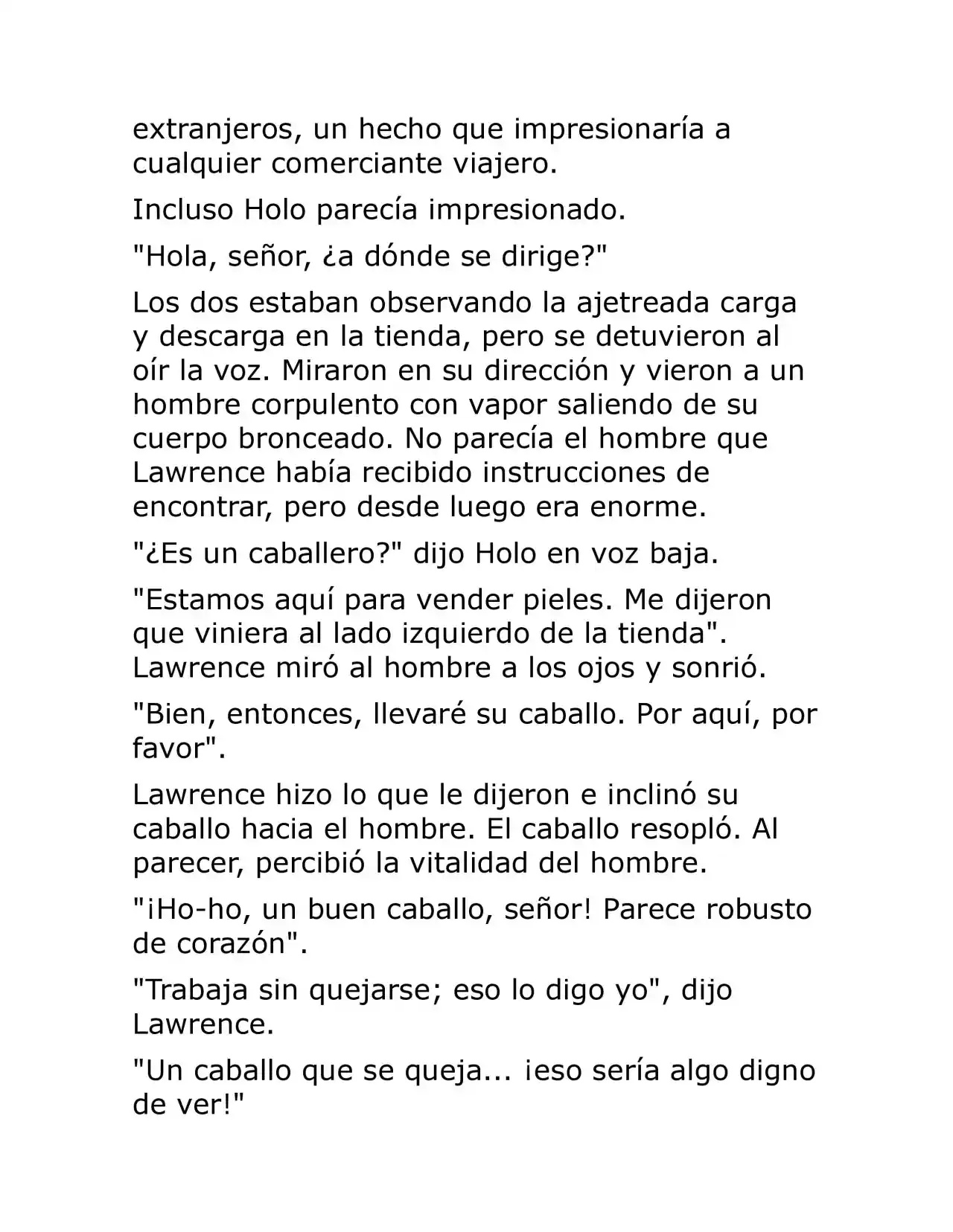 Ookami To Koushinryou (Novela) - Capítulo 3 - Página 19 - LectorTMOo