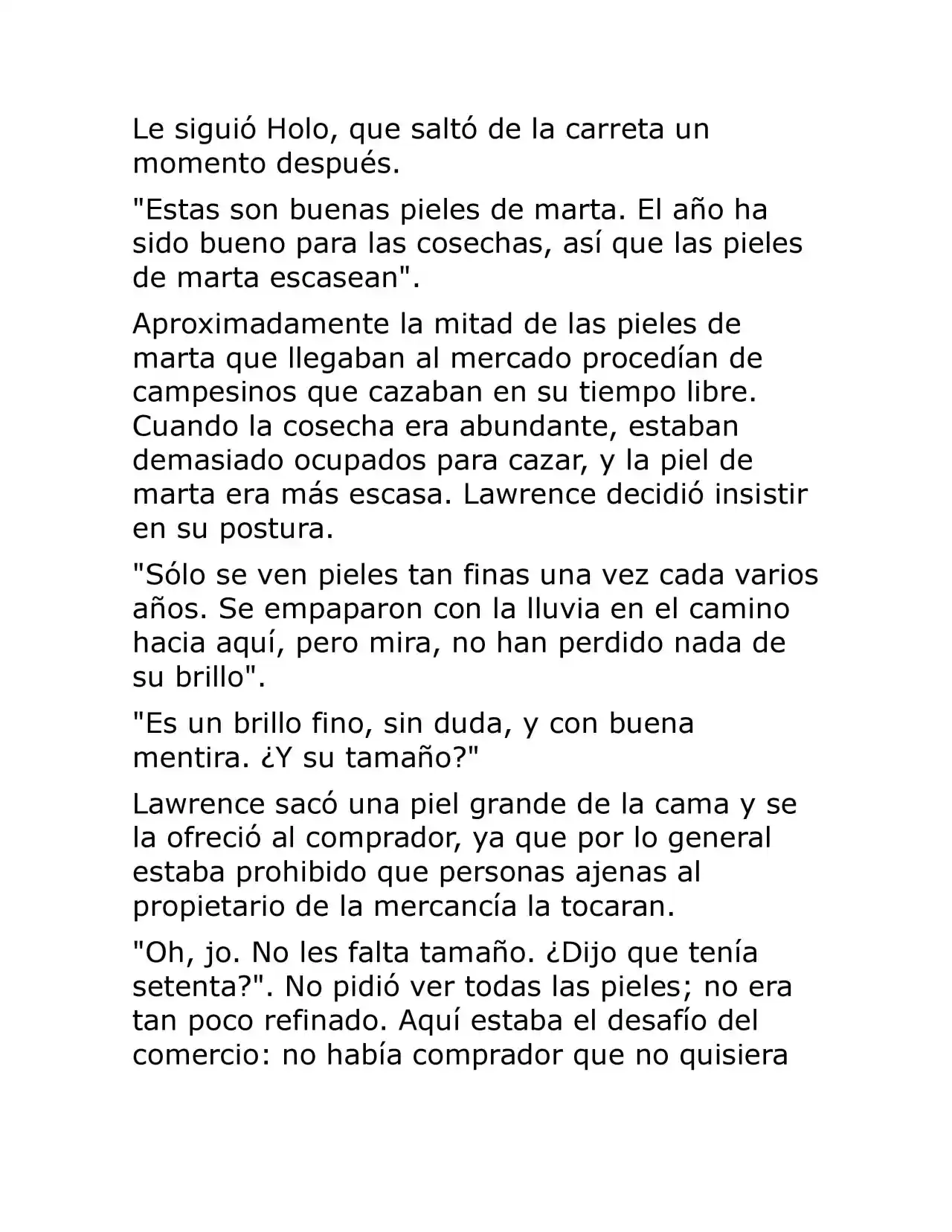 Ookami To Koushinryou (Novela) - Capítulo 3 - Página 21 - LectorTMOo