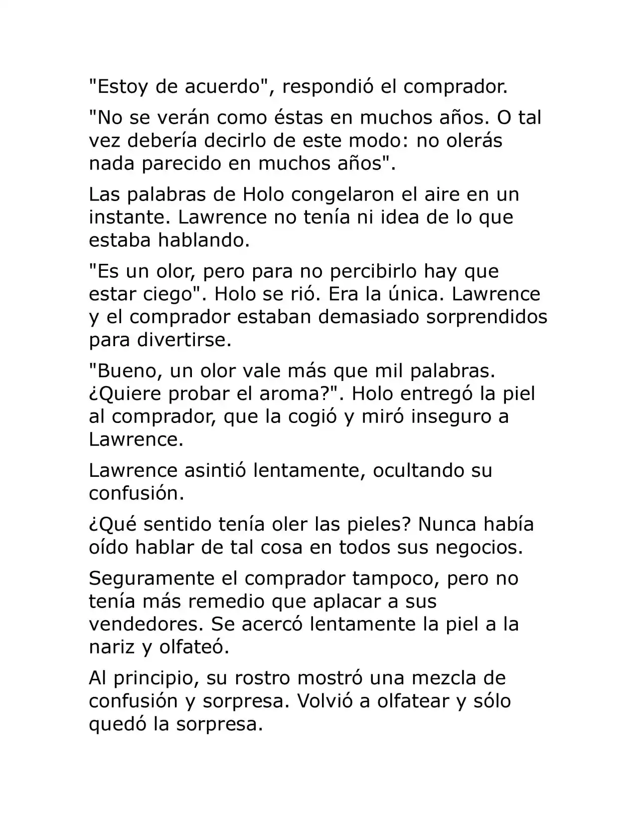 Ookami To Koushinryou (Novela) - Capítulo 3 - Página 27 - LectorTMOo