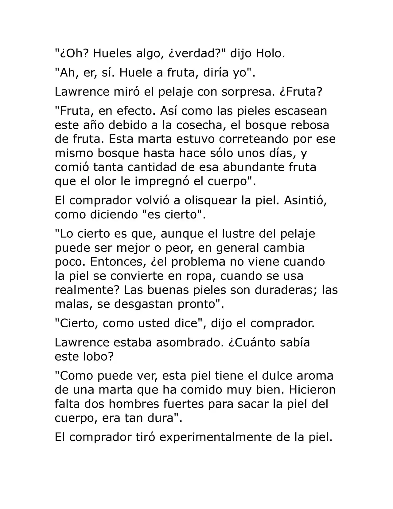 Ookami To Koushinryou (Novela) - Capítulo 3 - Página 28 - LectorTMOo