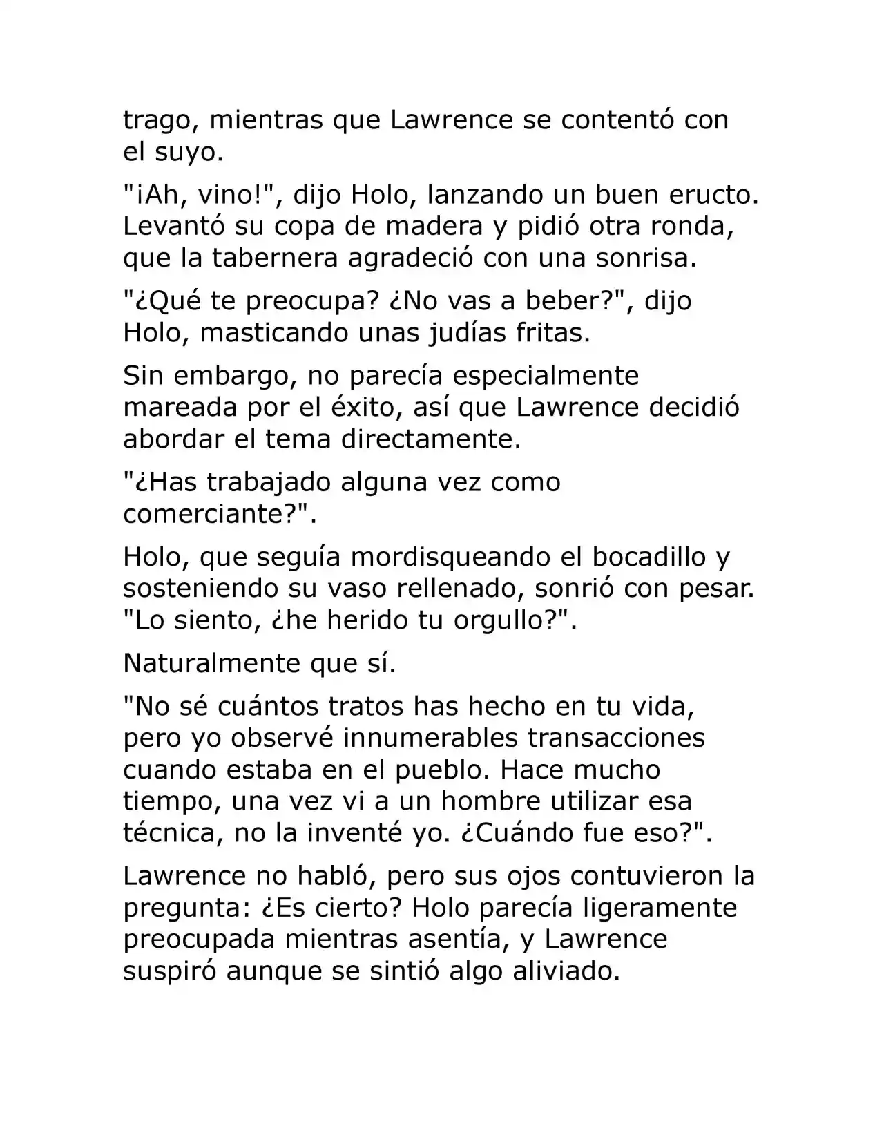 Ookami To Koushinryou (Novela) - Capítulo 3 - Página 31 - LectorTMOo