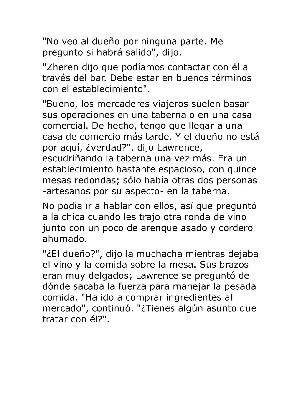 Ookami To Koushinryou (Novela) - Capítulo 3 - Página 34 - LectorTMOo