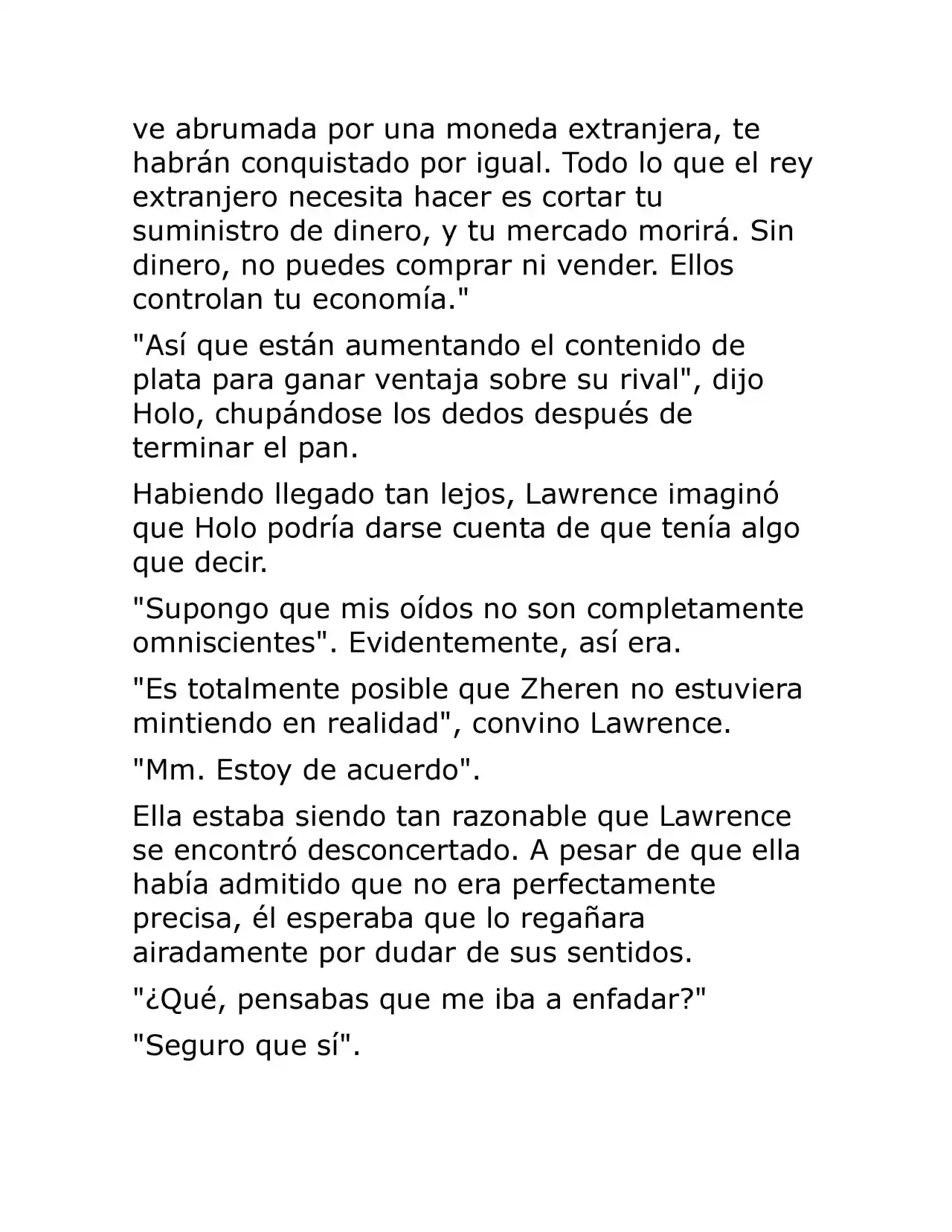 Ookami To Koushinryou (Novela) - Capítulo 3 - Página 49 - LectorTMOo