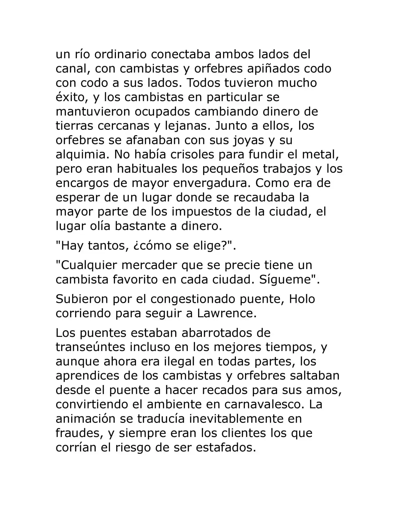Ookami To Koushinryou (Novela) - Capítulo 3 - Página 54 - LectorTMOo