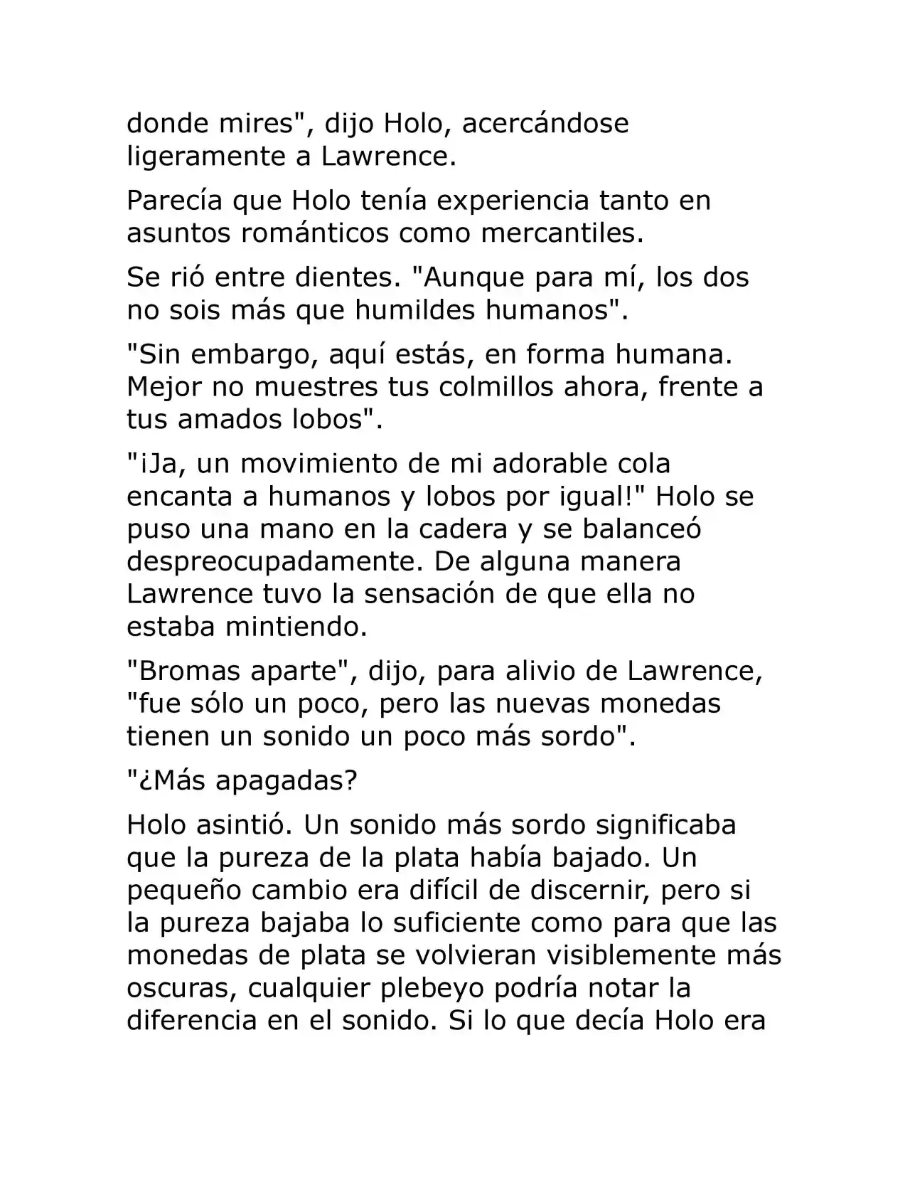 Ookami To Koushinryou (Novela) - Capítulo 3 - Página 65 - LectorTMOo