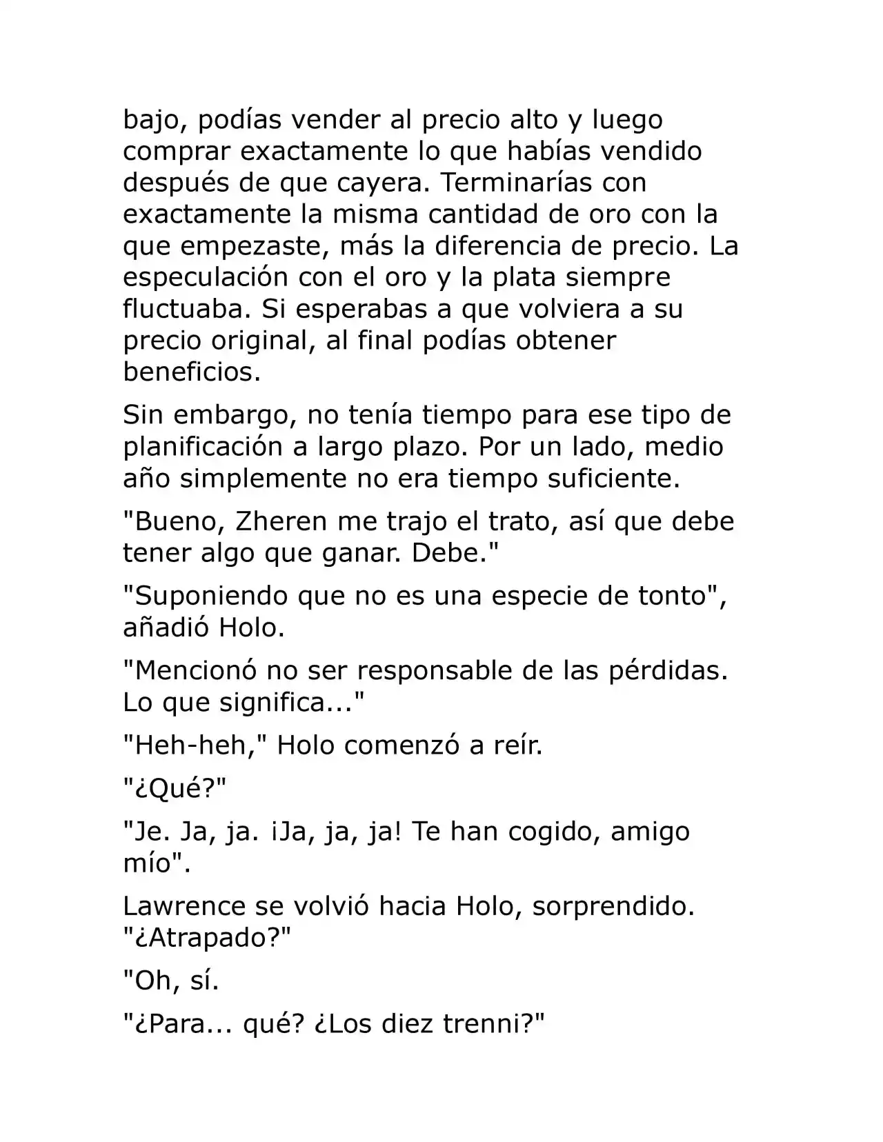 Ookami To Koushinryou (Novela) - Capítulo 3 - Página 67 - LectorTMOo