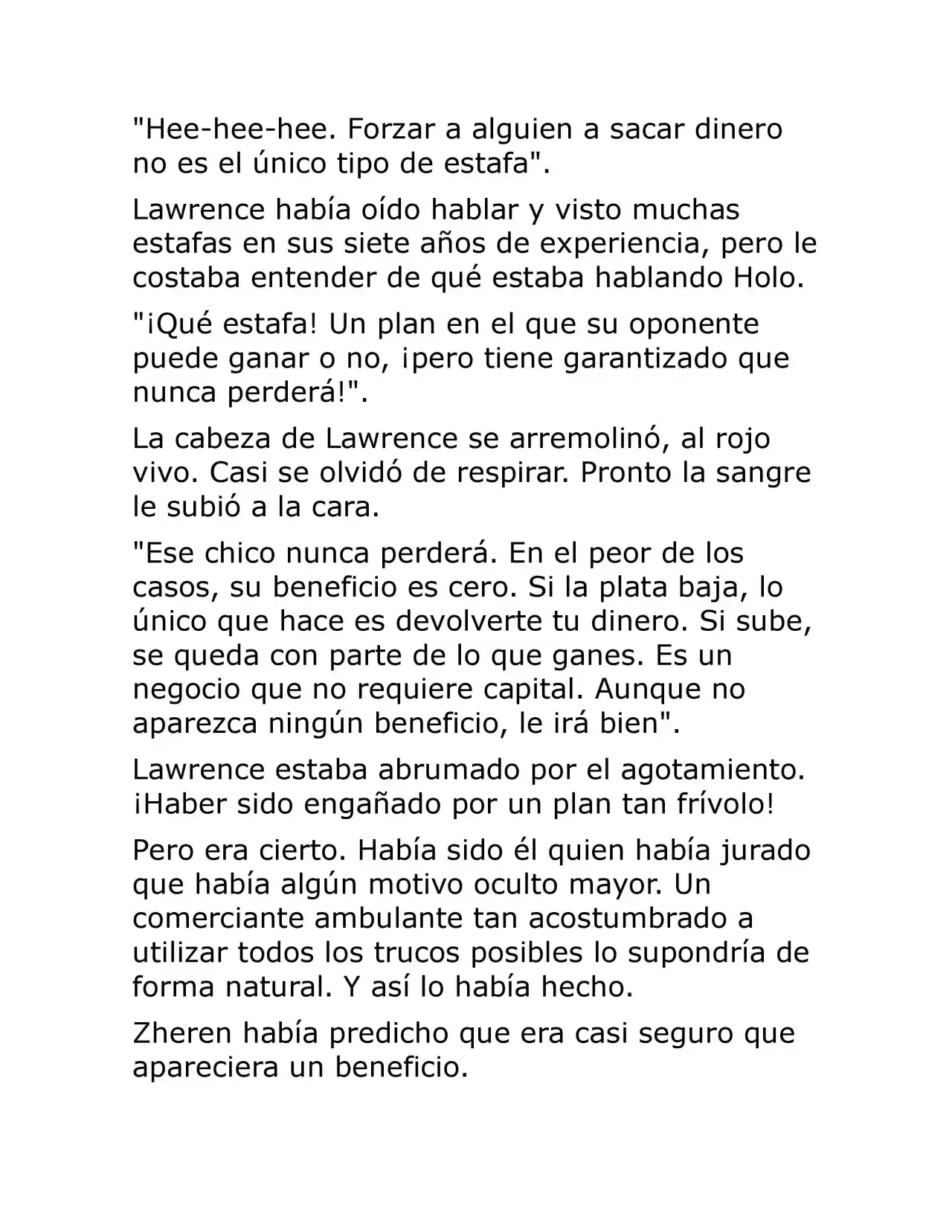 Ookami To Koushinryou (Novela) - Capítulo 3 - Página 68 - LectorTMOo