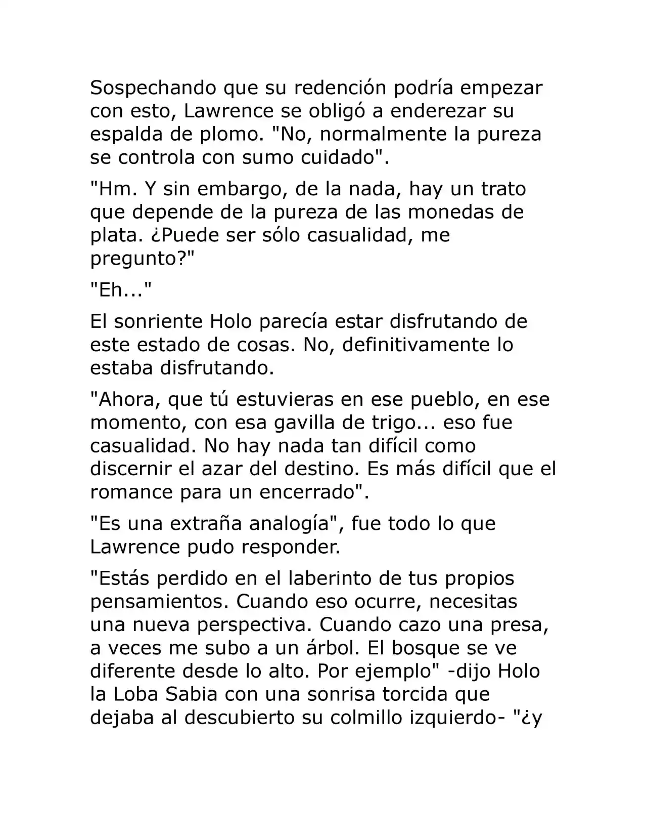 Ookami To Koushinryou (Novela) - Capítulo 3 - Página 70 - LectorTMOo