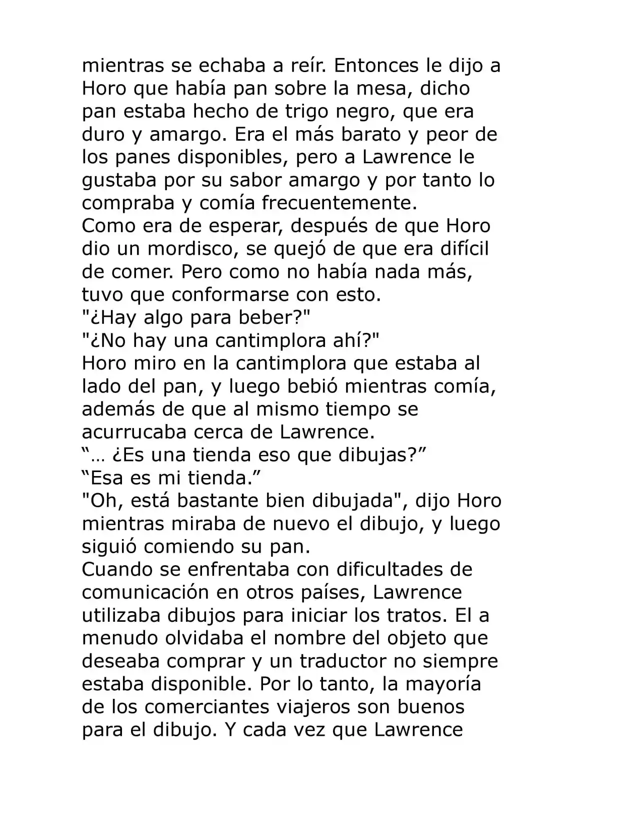 Ookami To Koushinryou (Novela) - Capítulo 4 - Página 37 - LectorTMOo
