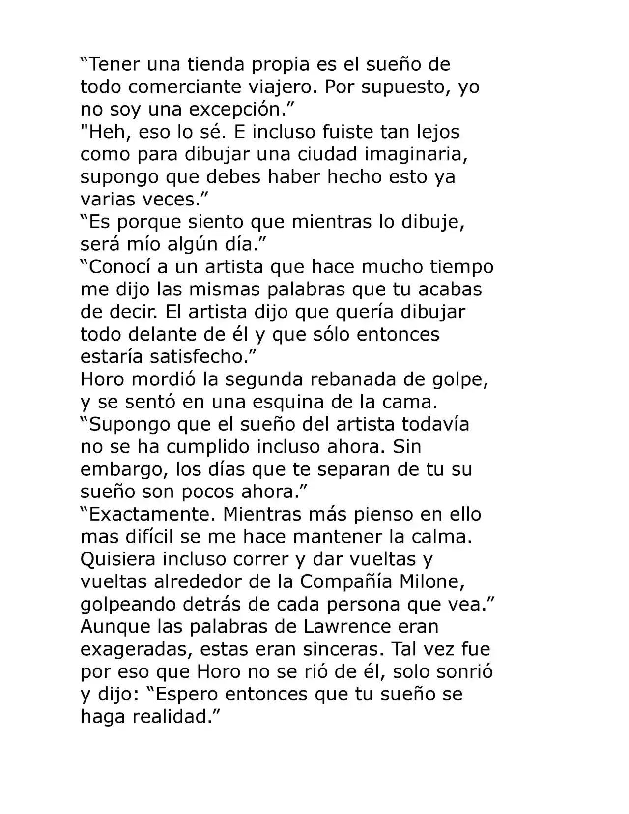 Ookami To Koushinryou (Novela) - Capítulo 4 - Página 39 - LectorTMOo