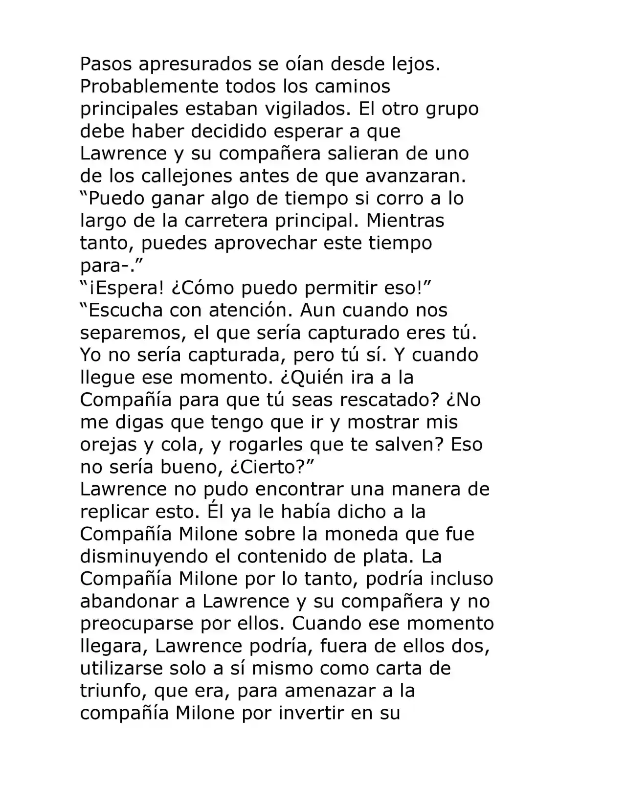 Ookami To Koushinryou (Novela) - Capítulo 4 - Página 61 - LectorTMOo