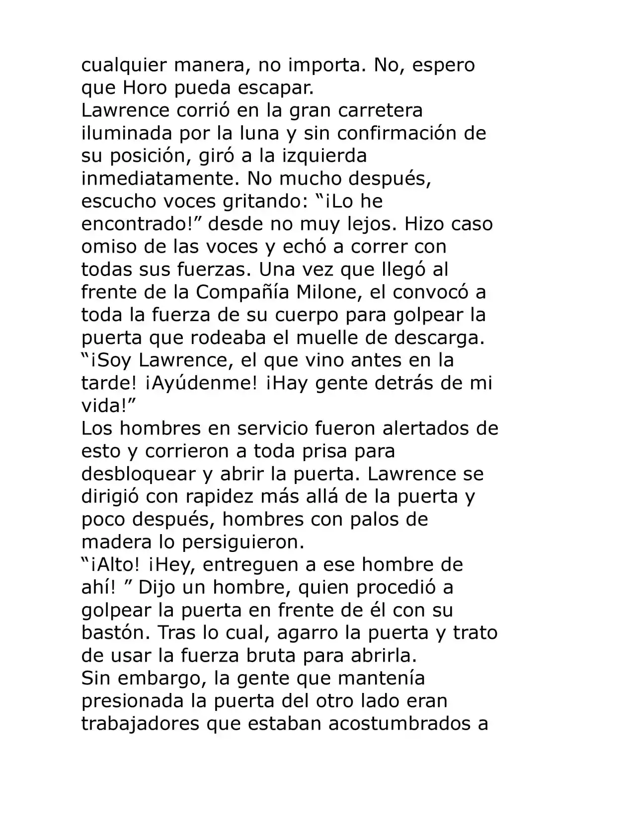 Ookami To Koushinryou (Novela) - Capítulo 4 - Página 65 - LectorTMOo