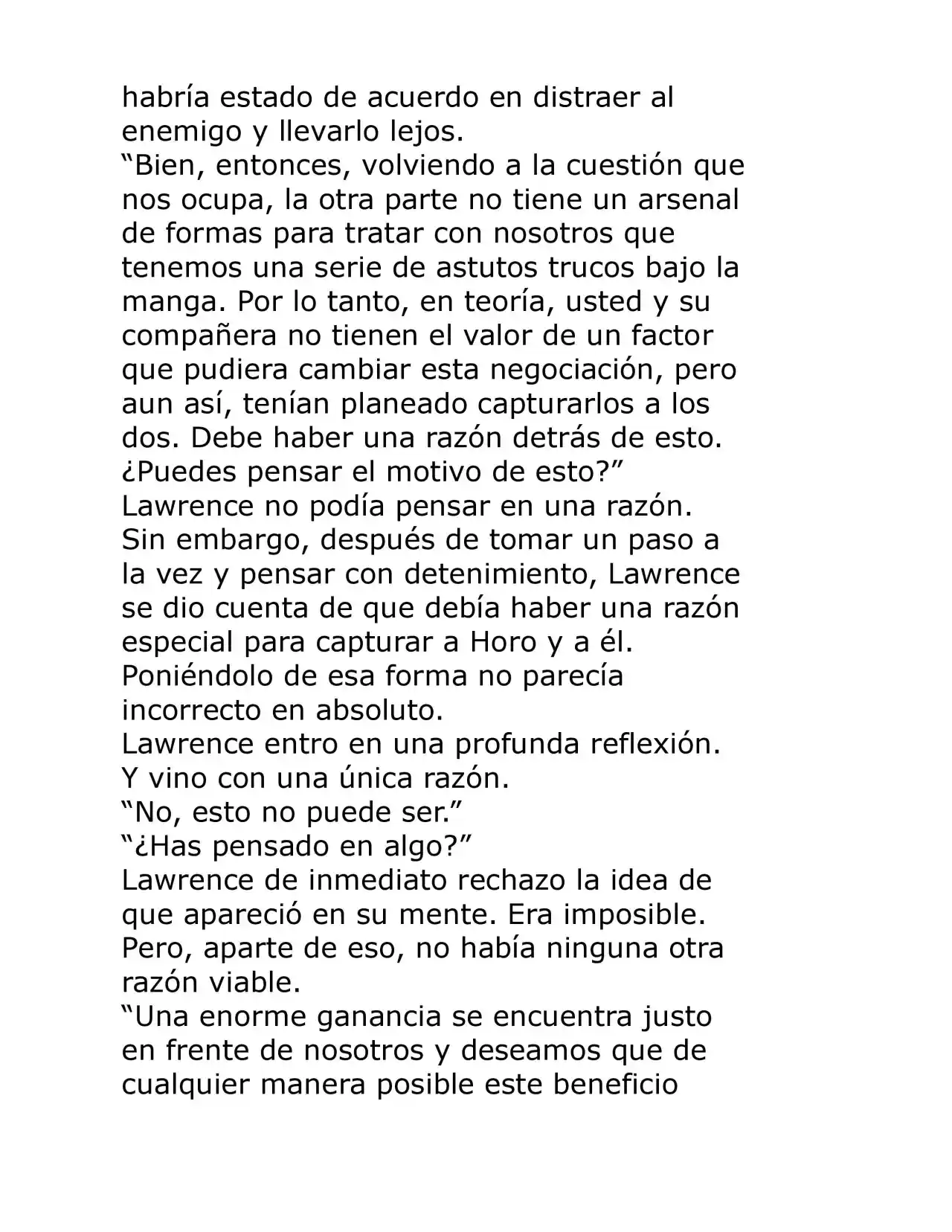 Ookami To Koushinryou (Novela) - Capítulo 4 - Página 79 - LectorTMOo