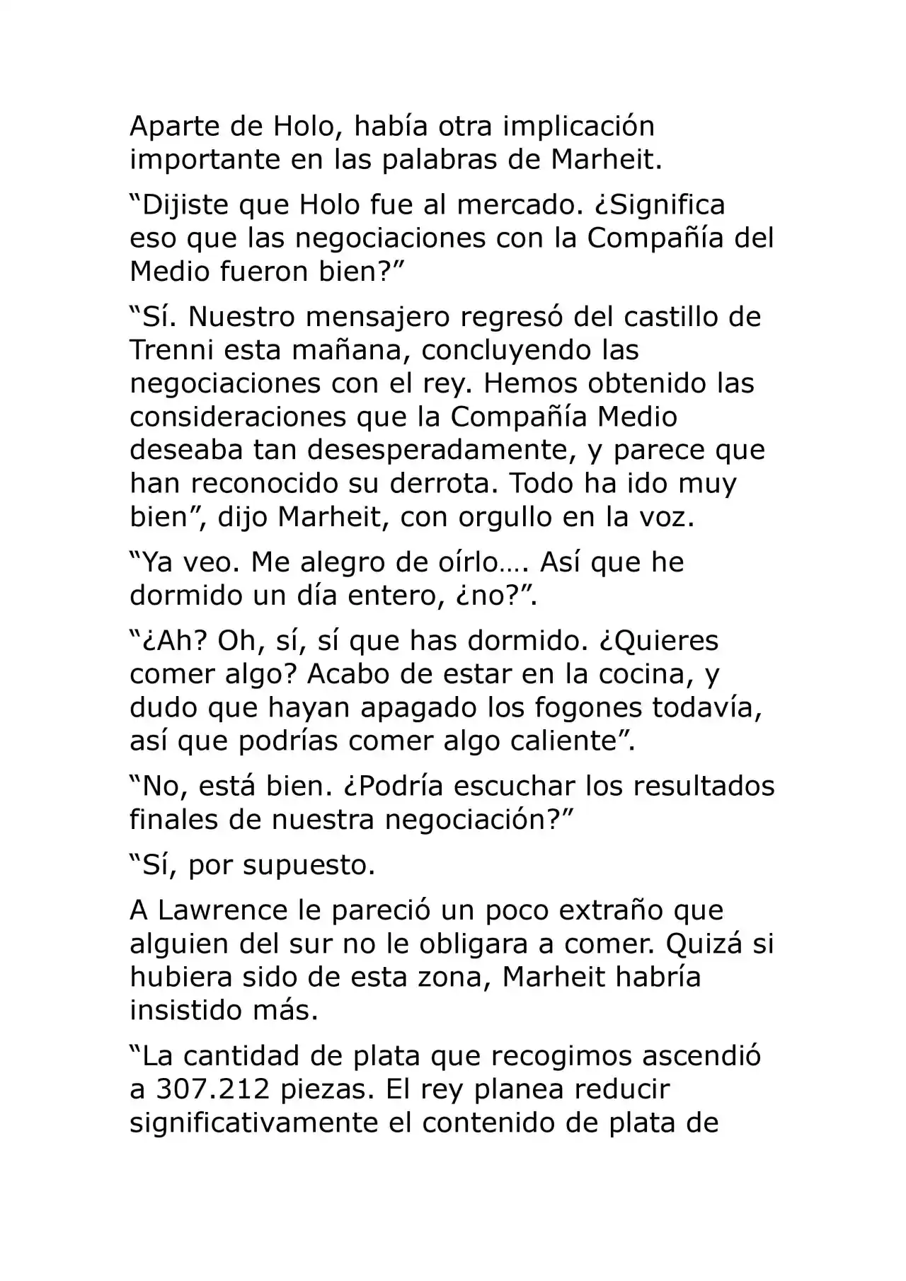 Ookami To Koushinryou (Novela) - Capítulo 6.50 - Página 6 - LectorTMOo