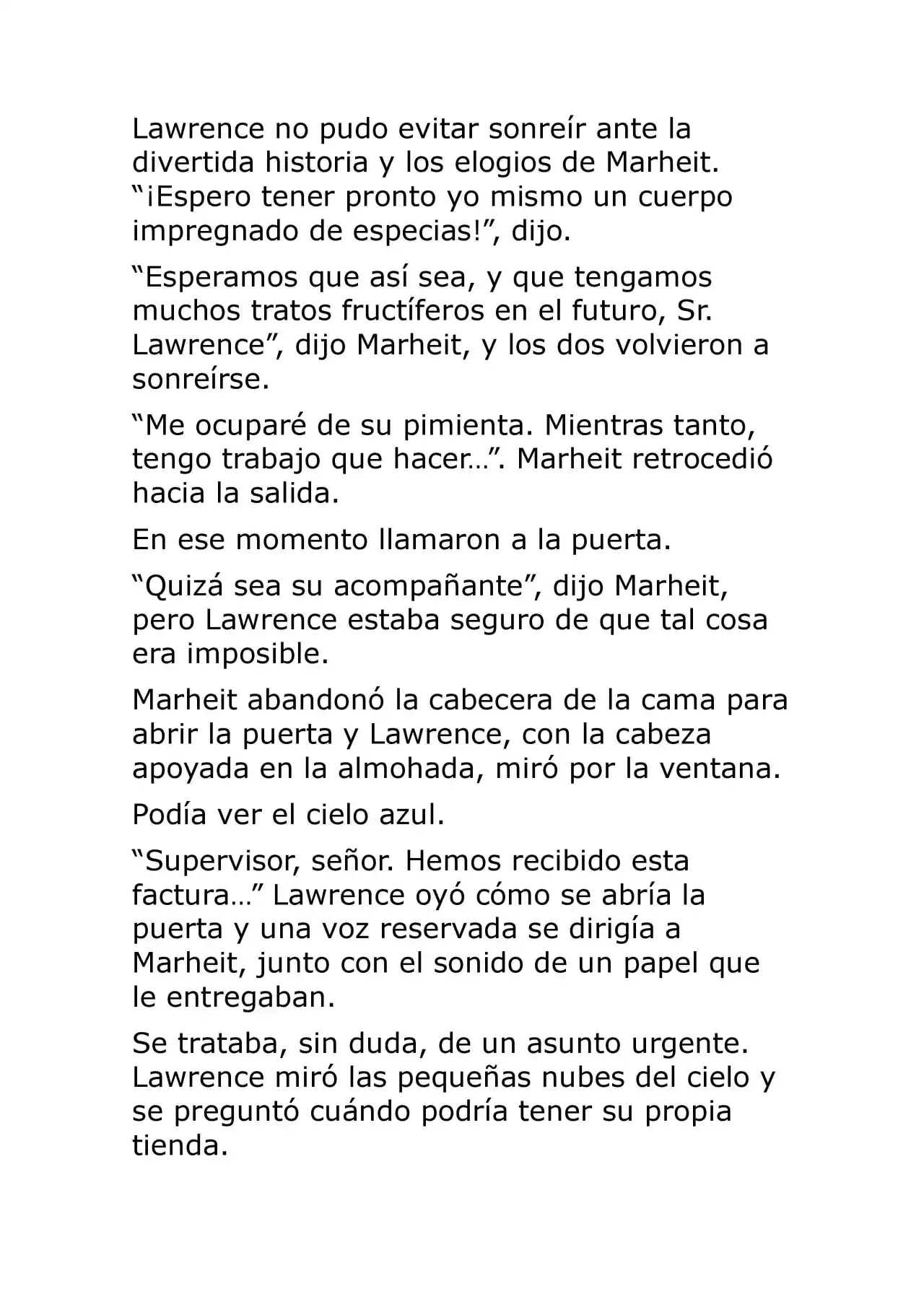 Ookami To Koushinryou (Novela) - Capítulo 6.50 - Página 14 - LectorTMOo