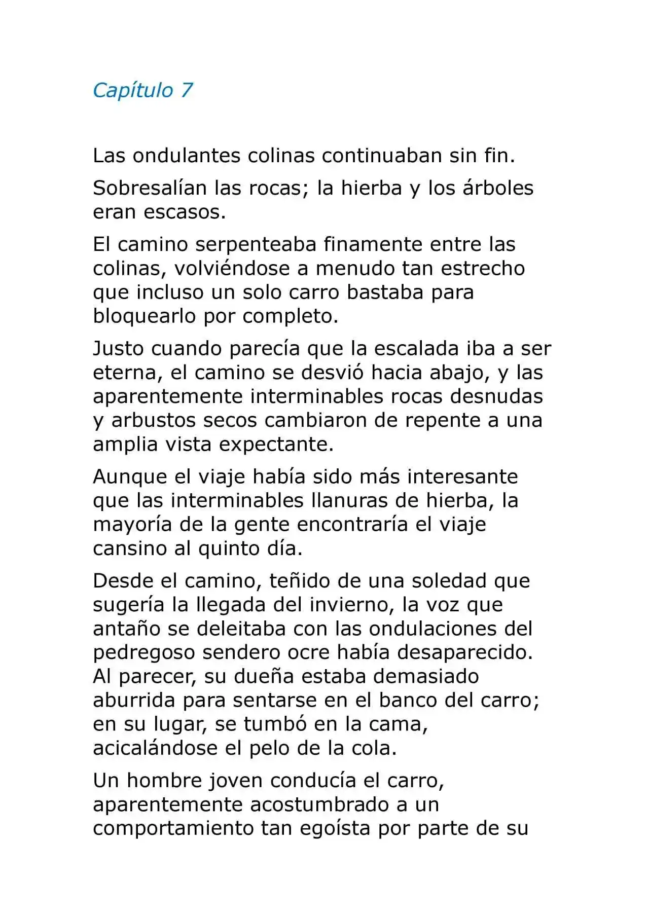 Ookami To Koushinryou (Novela) - Capítulo 7 - Página 8 - LectorTMOo