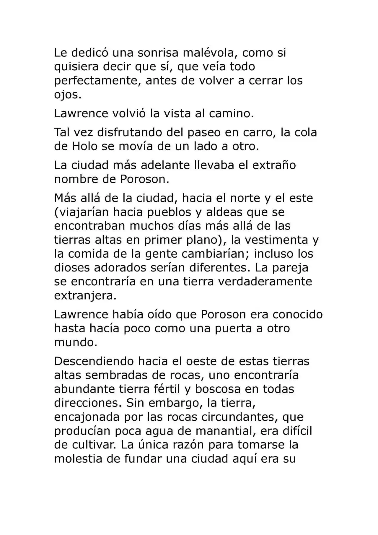 Ookami To Koushinryou (Novela) - Capítulo 7 - Página 14 - LectorTMOo
